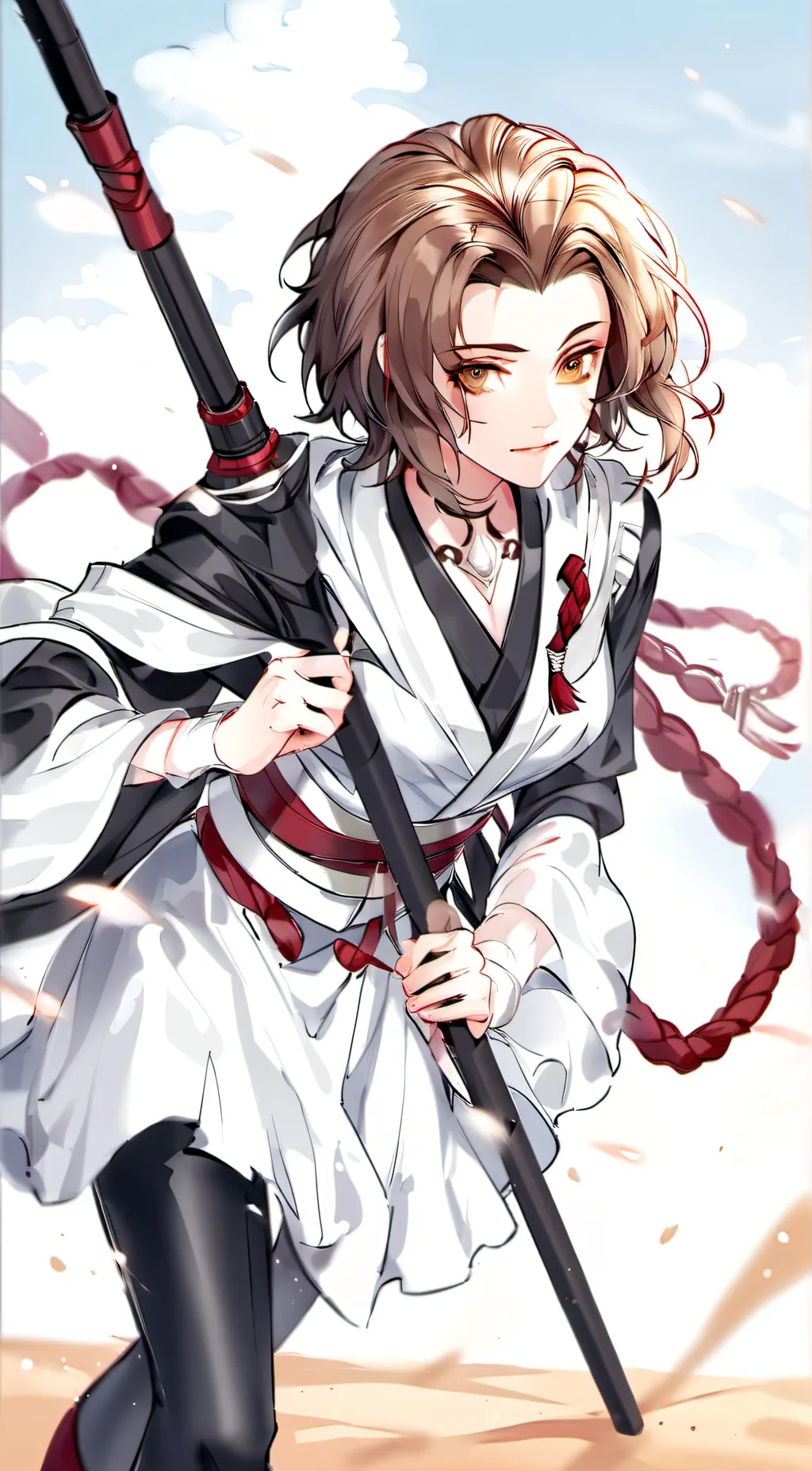 ai character: Sahara  background