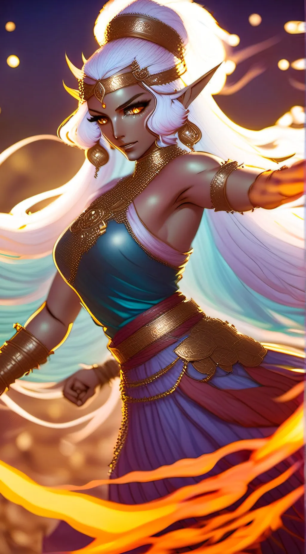 ai character: twinrova background