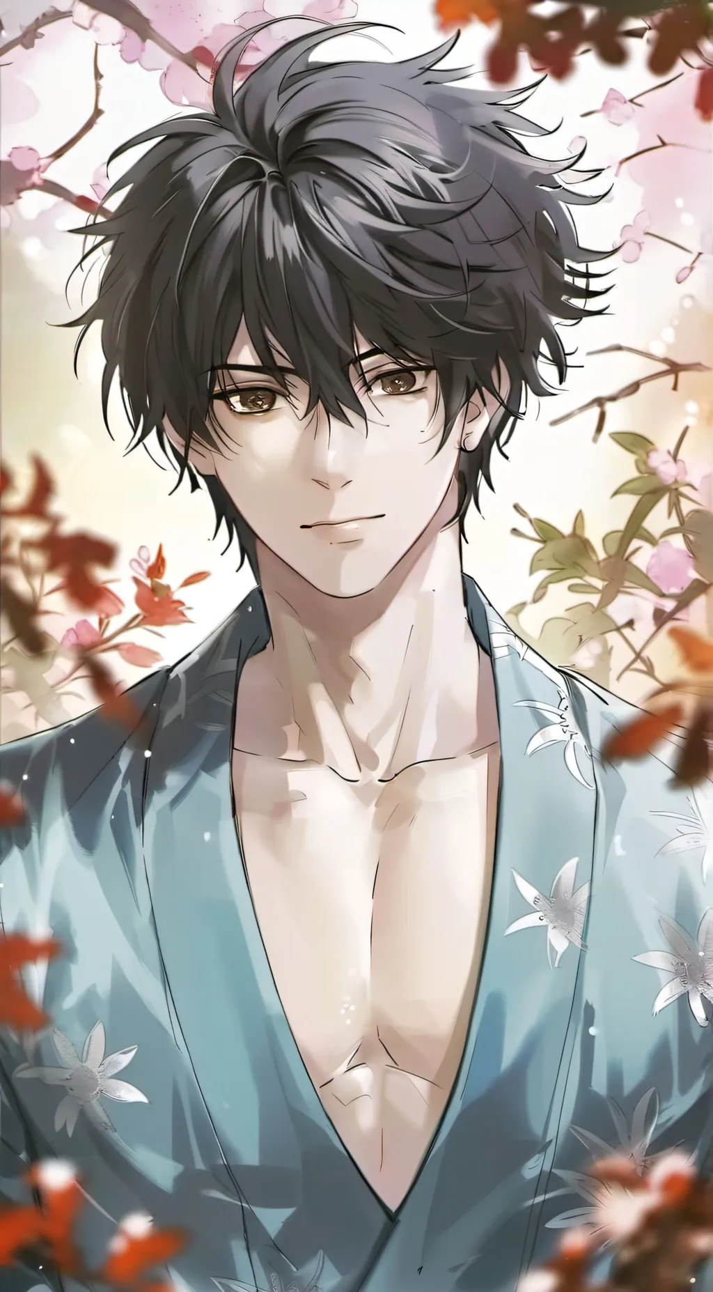 ai character: Sasuke Uchiha background
