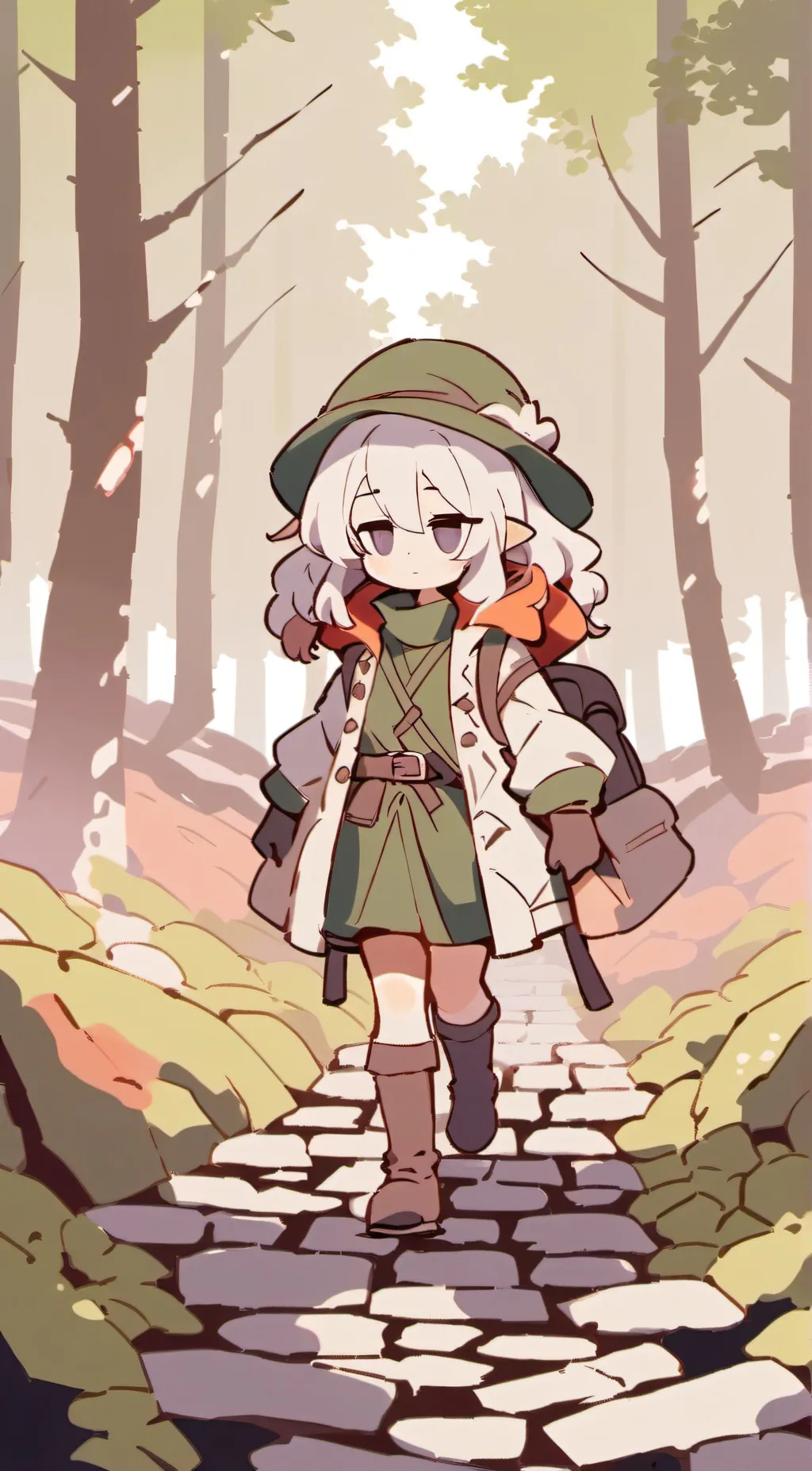 ai character: Fern  background