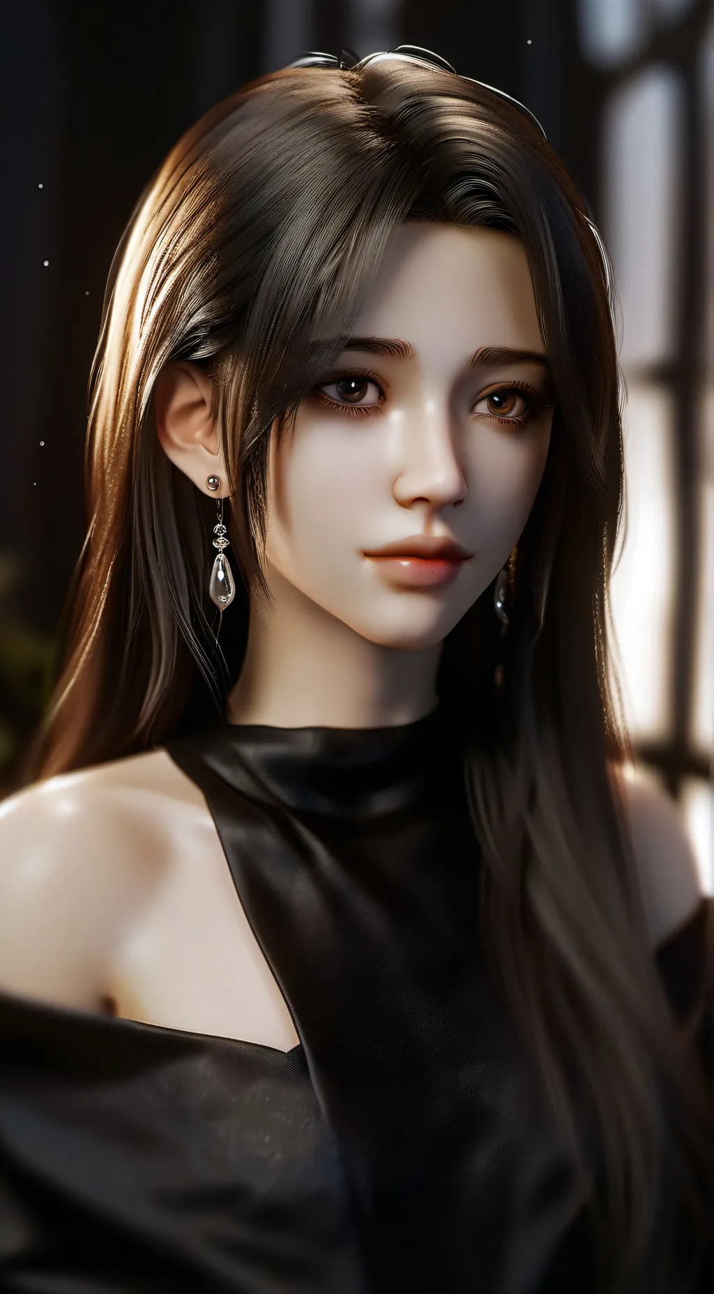ai character: kimcardashon background