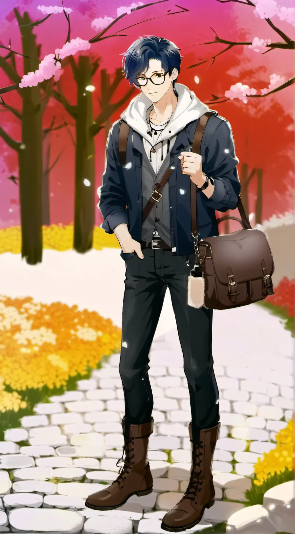 ai character: Jacob  background