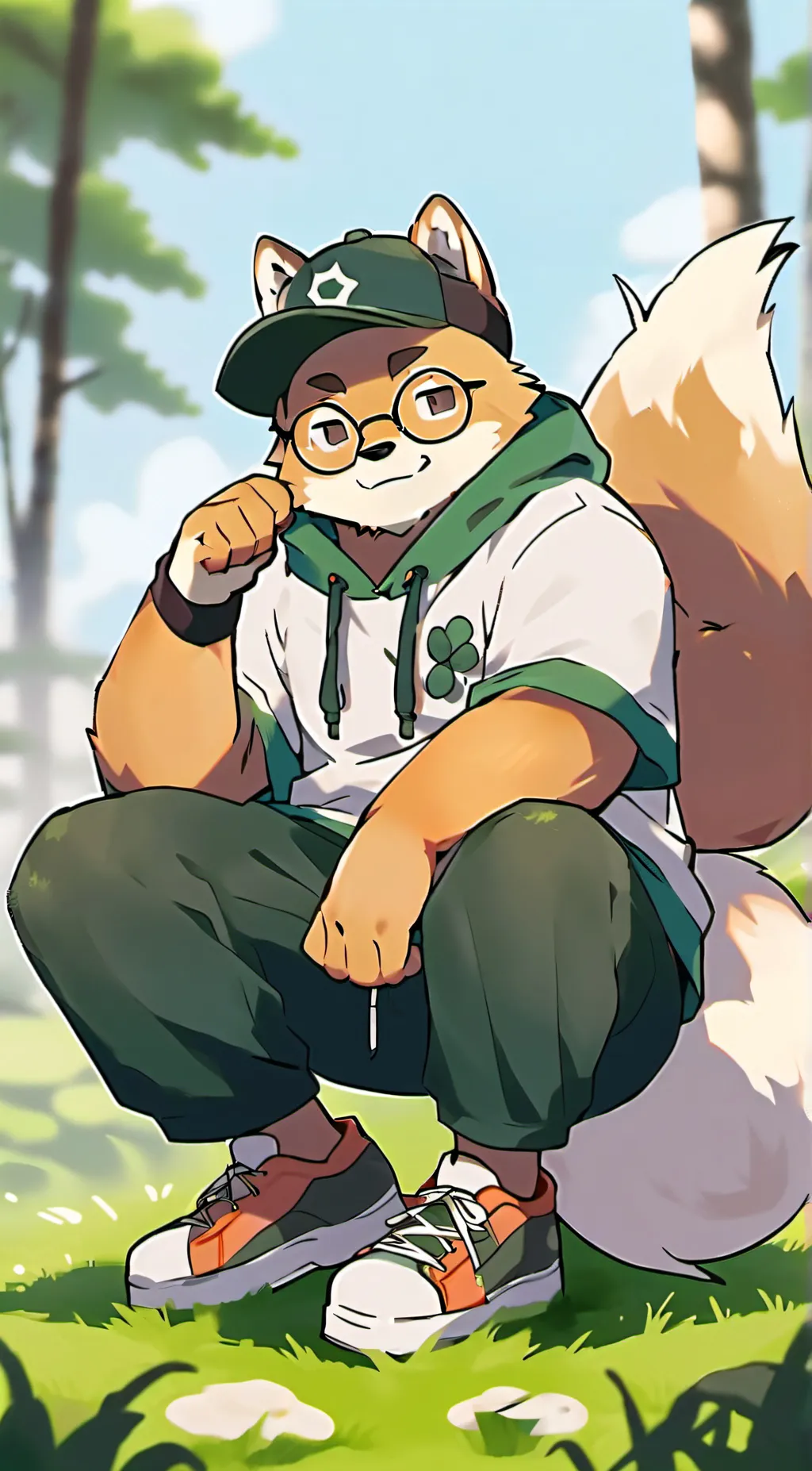 ai character: Ask the Fox (Q&A) background
