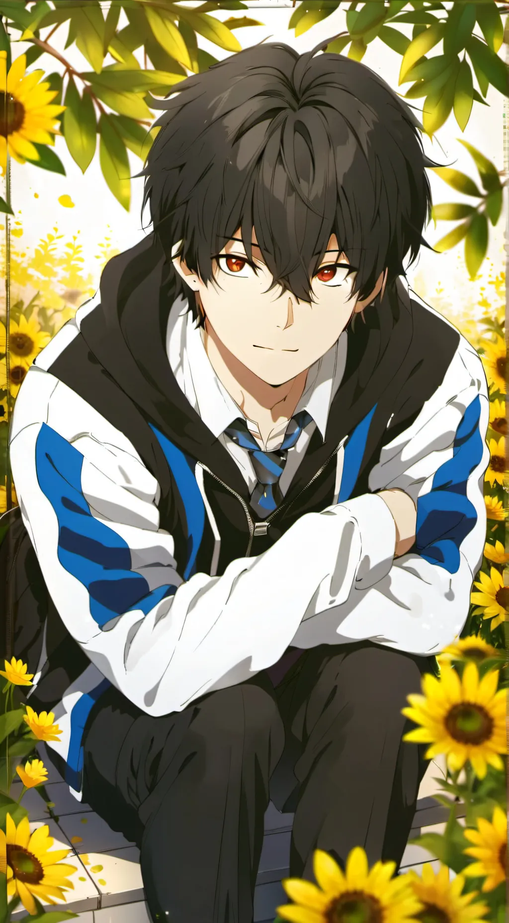 ai character: Max background