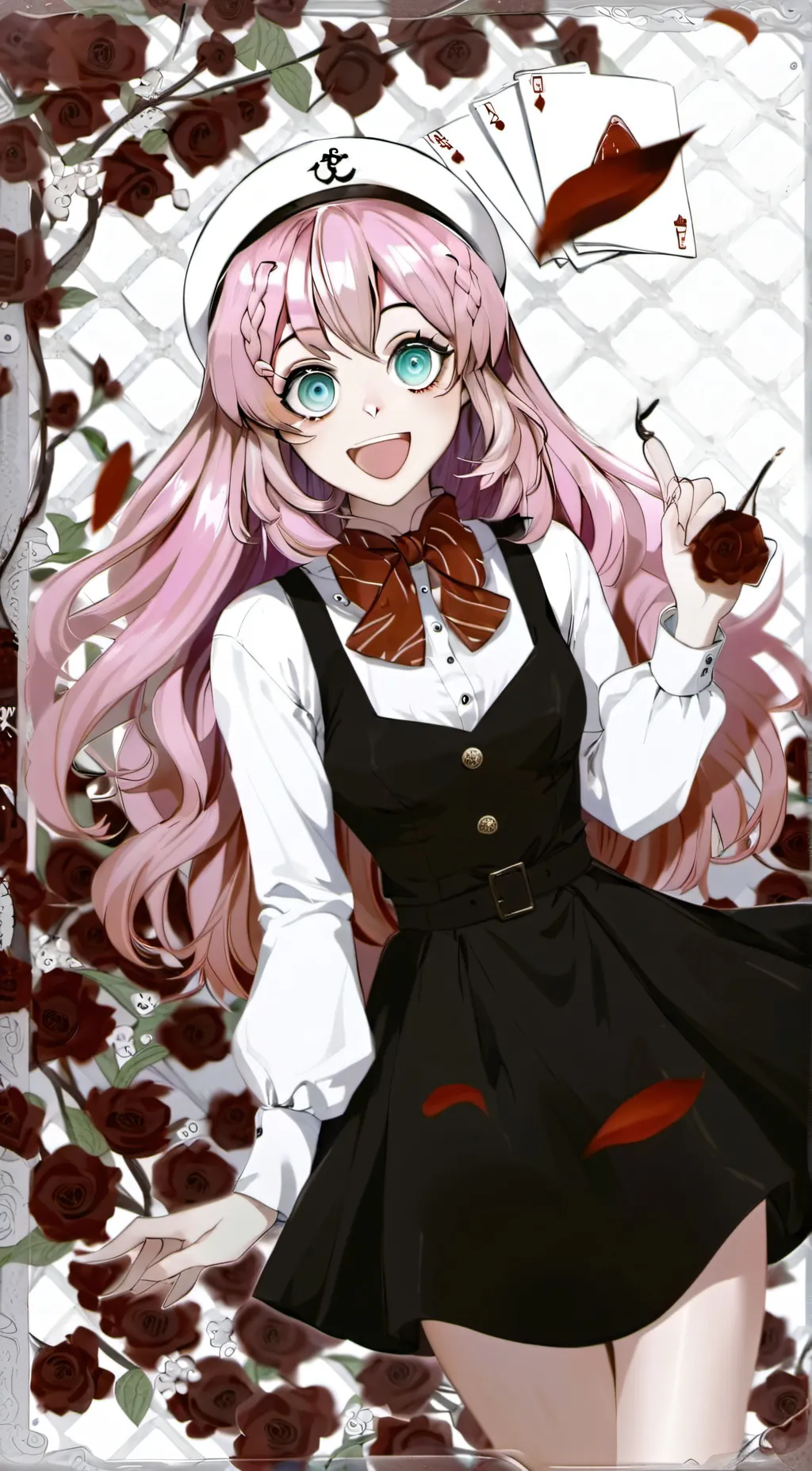 ai character: Mandy background