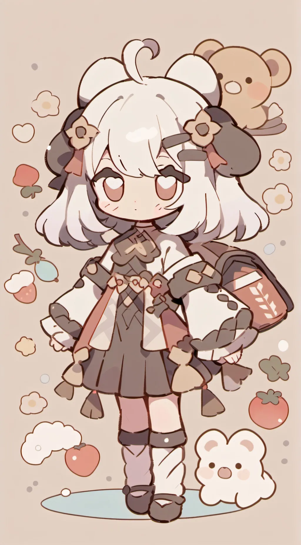 ai character: mimi  background