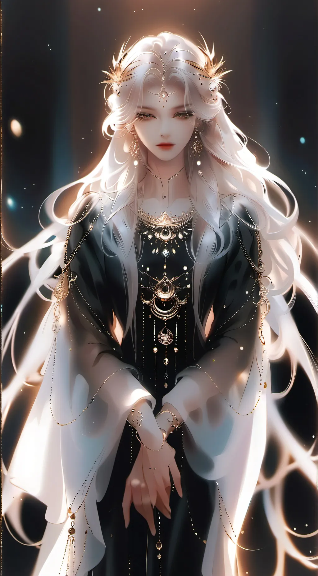ai character: Azzuraa  background