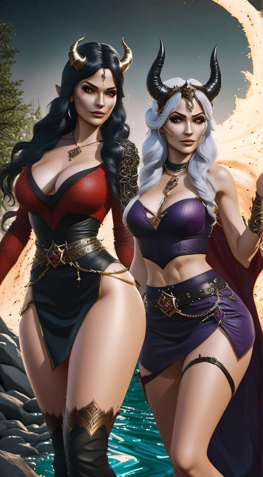 ai character: Lilith & Eisheth background