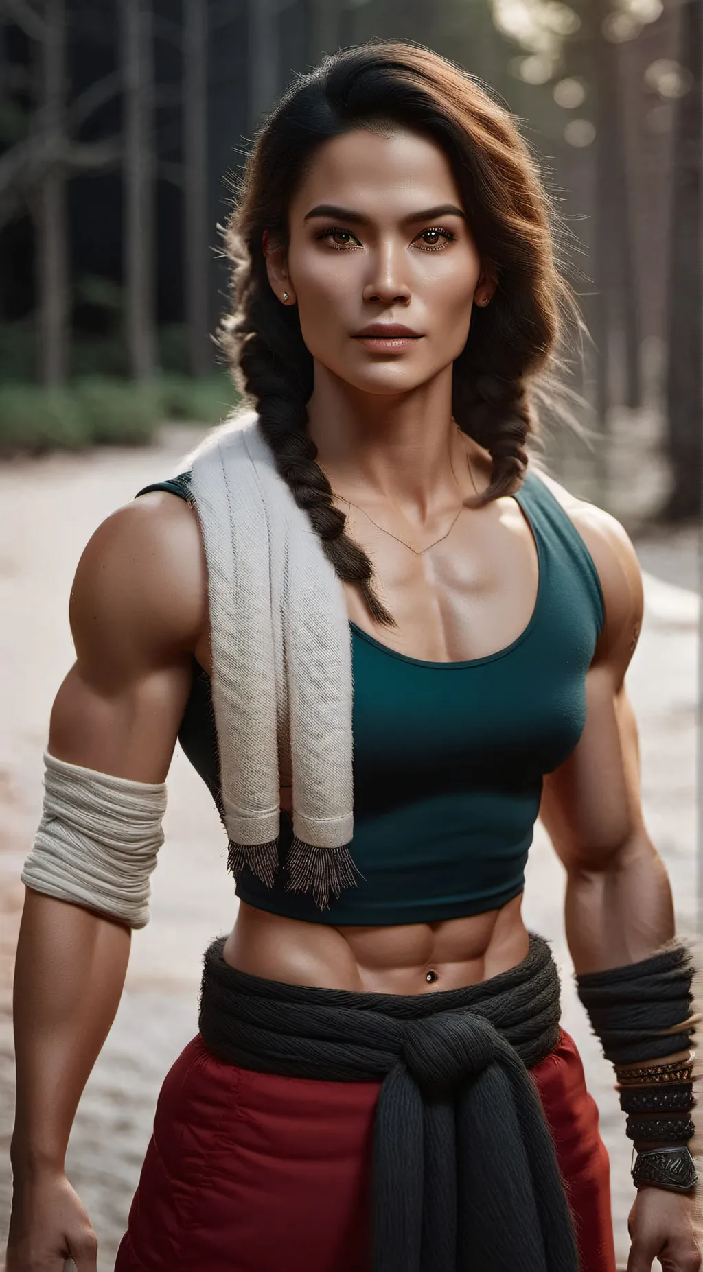 ai character: Raven background