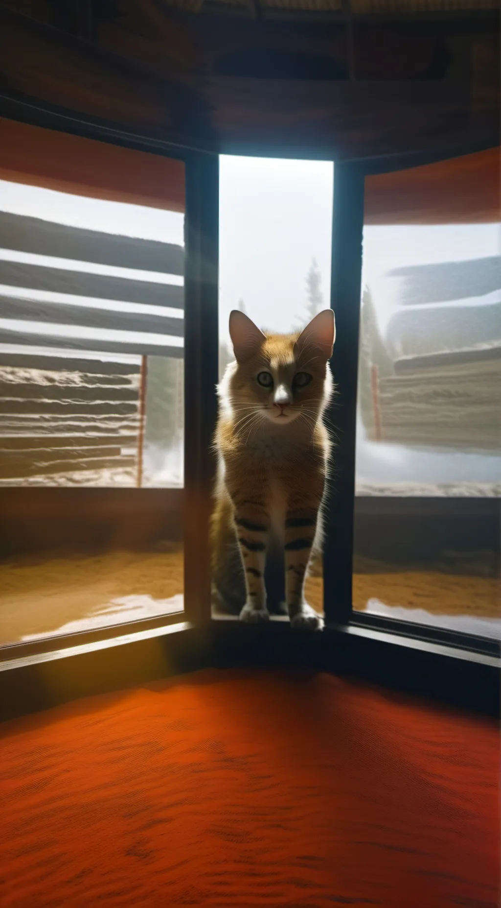 ai character: Kitty cat!!!  background