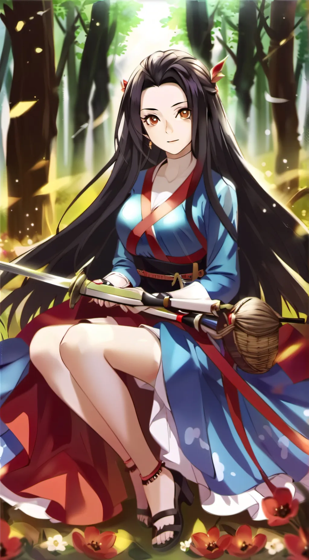 ai character: Abby Hashibira background