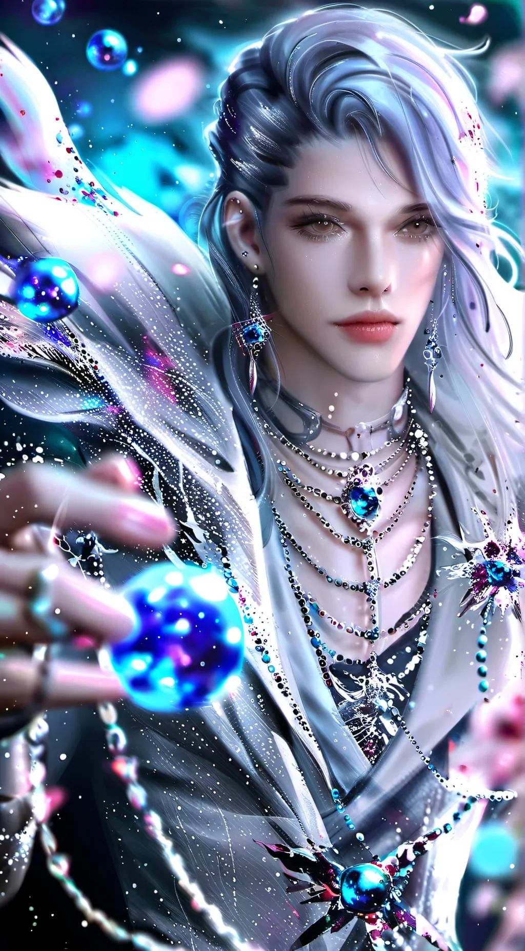 ai character: lona background