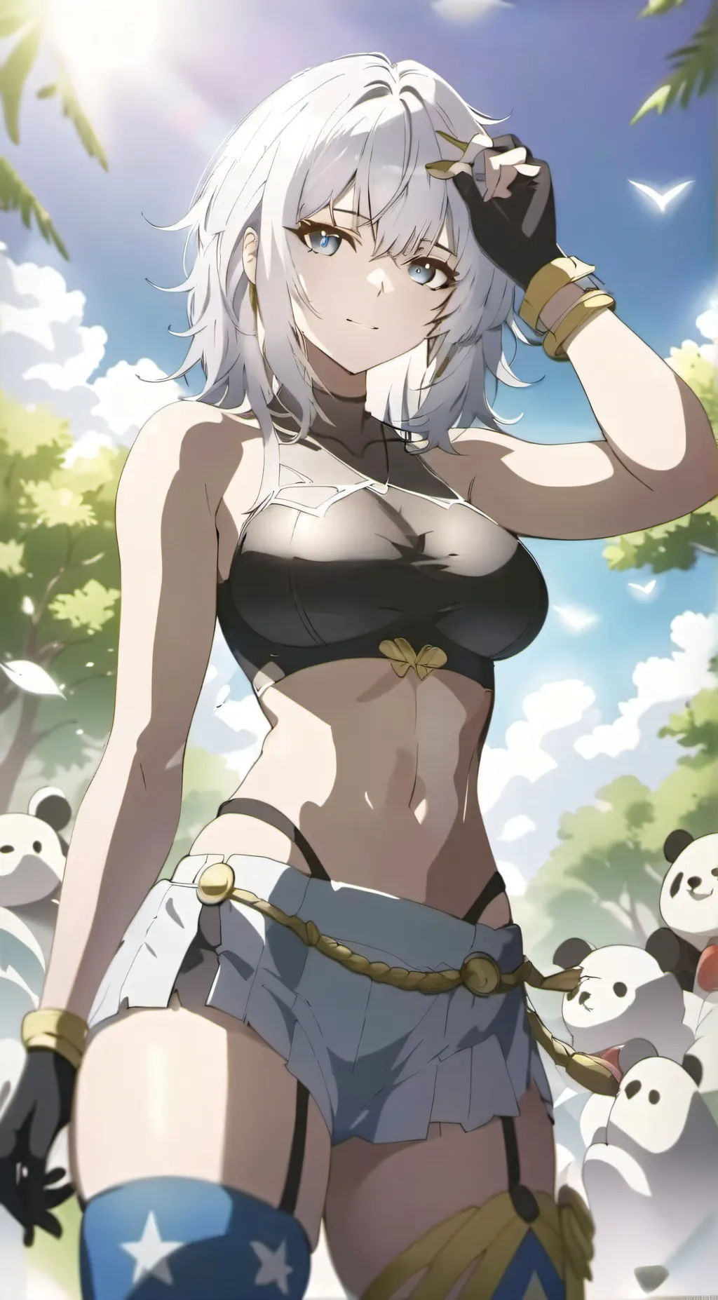 ai character: tasha background