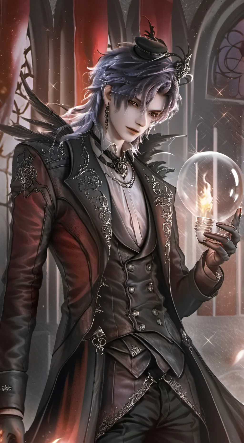ai character: Robert  background