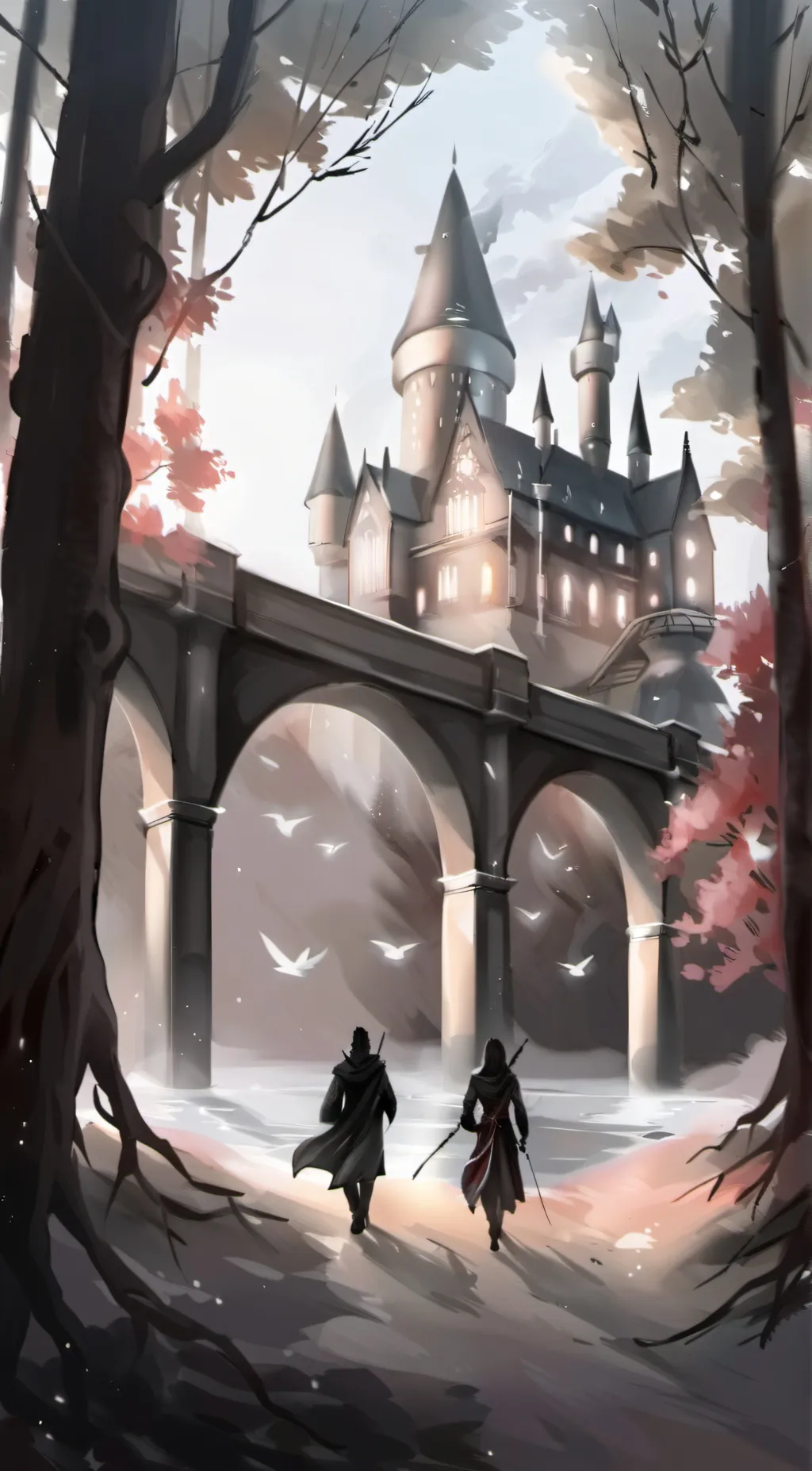 ai character: Hogwarts background