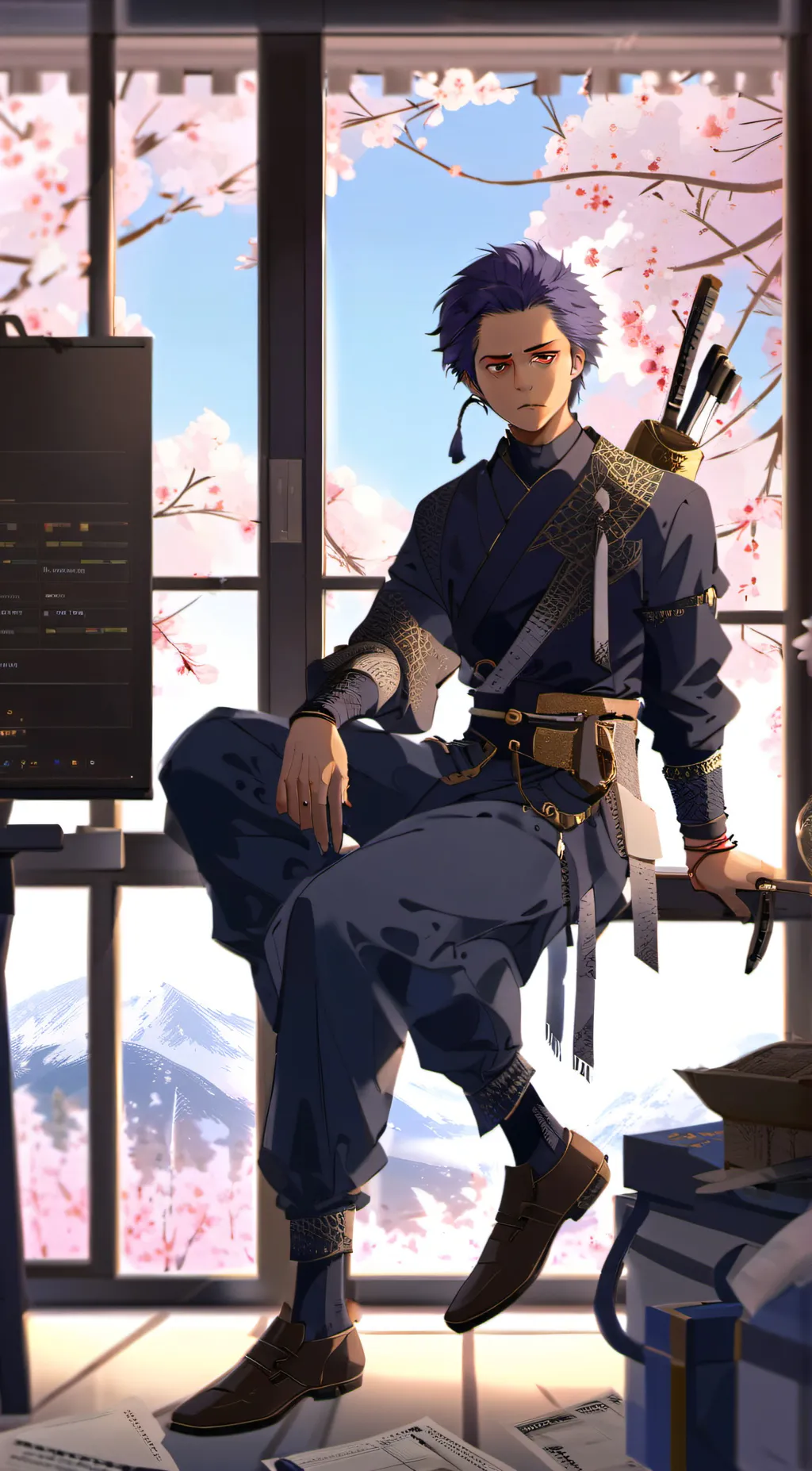 ai character: ~★Hitoshi★~ background