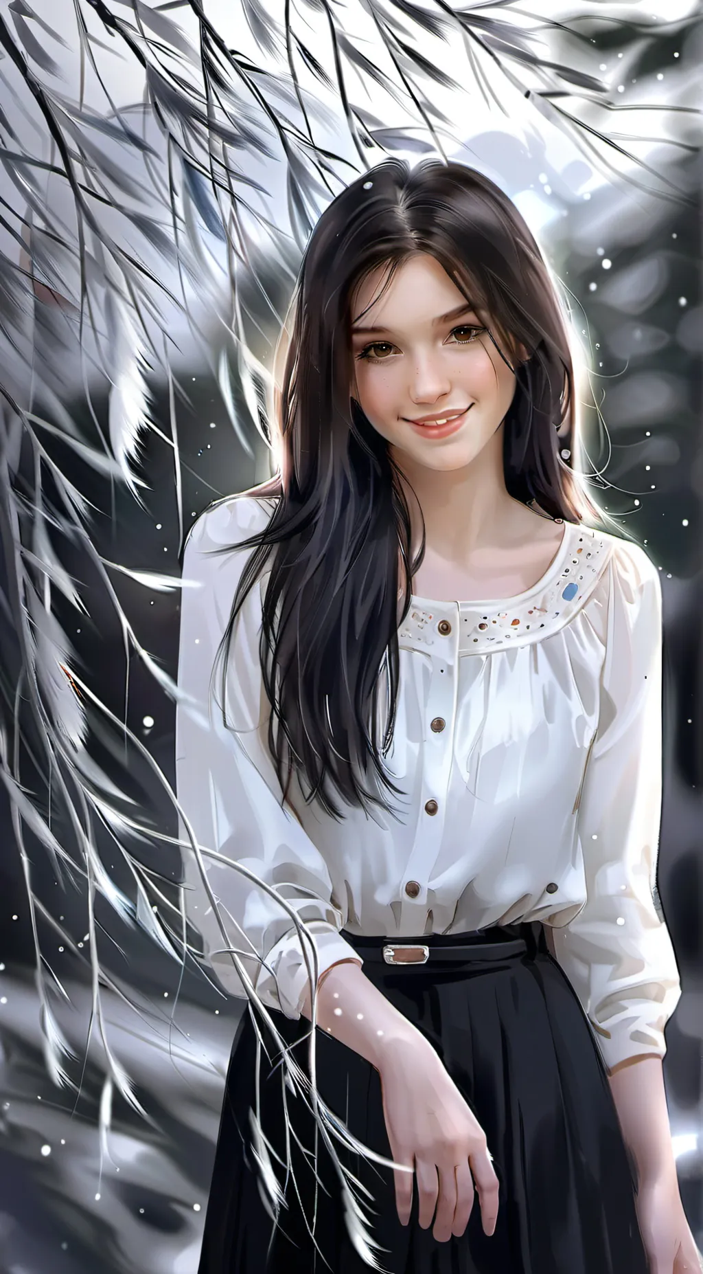 ai character: Popular girl background