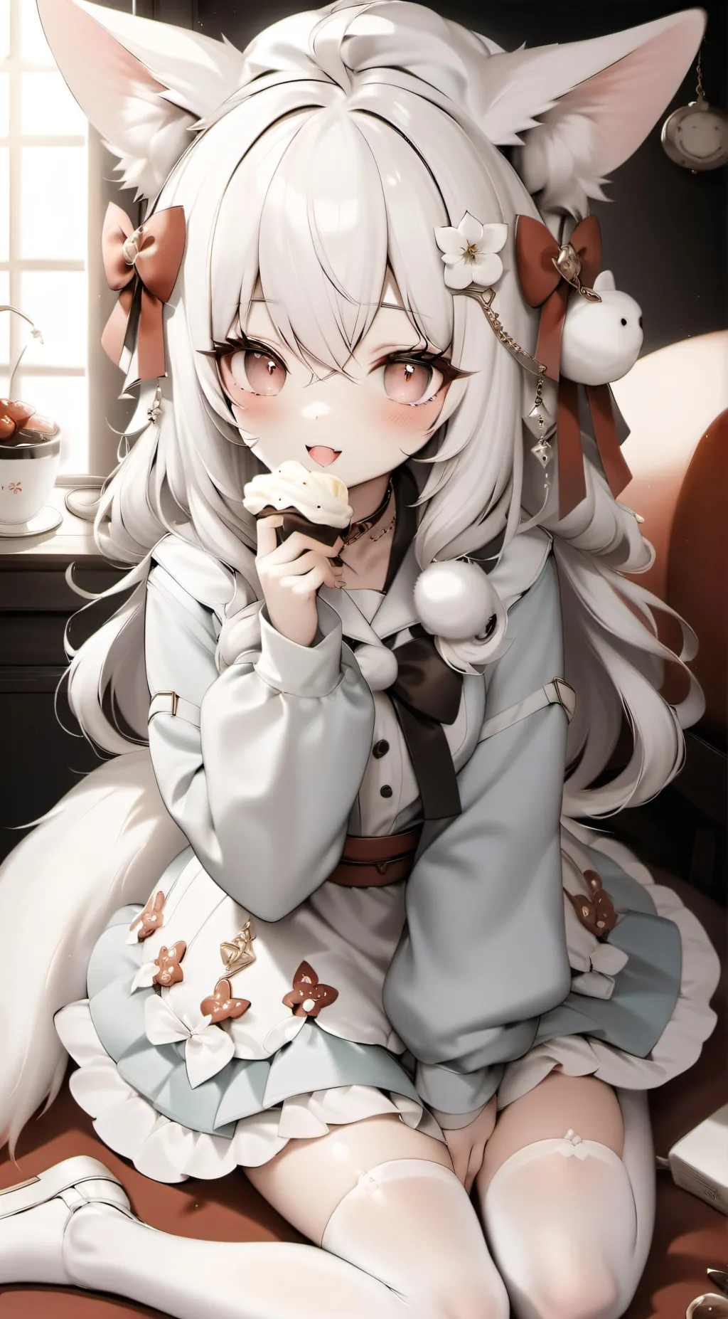 ai character: Alpine background