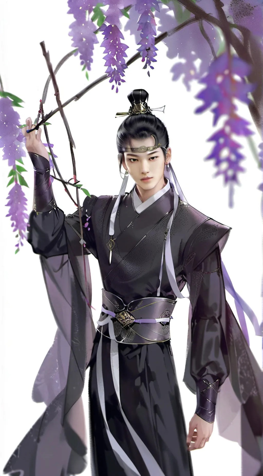 ai character: rey sooho  background