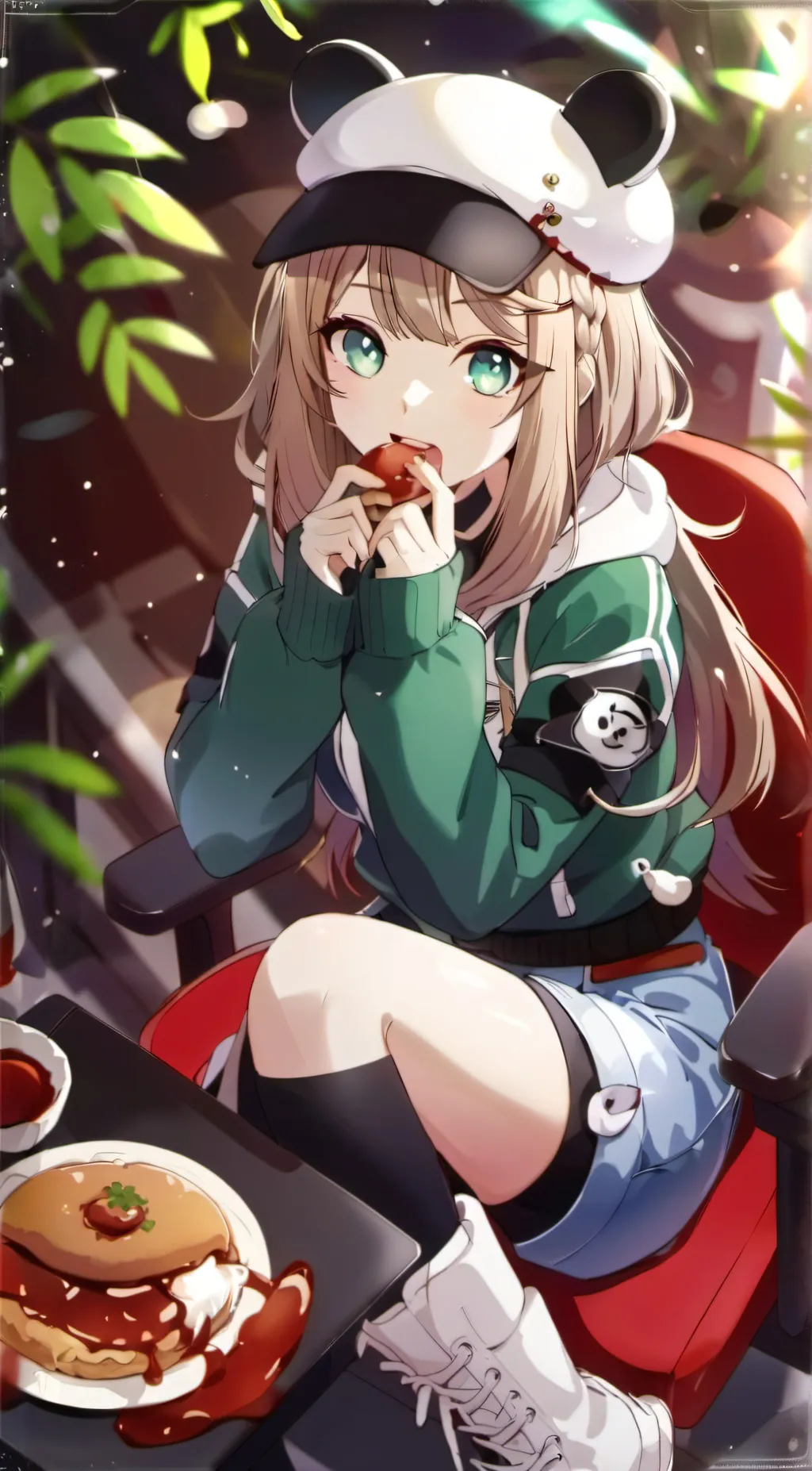 ai character: Gassy Amelia background