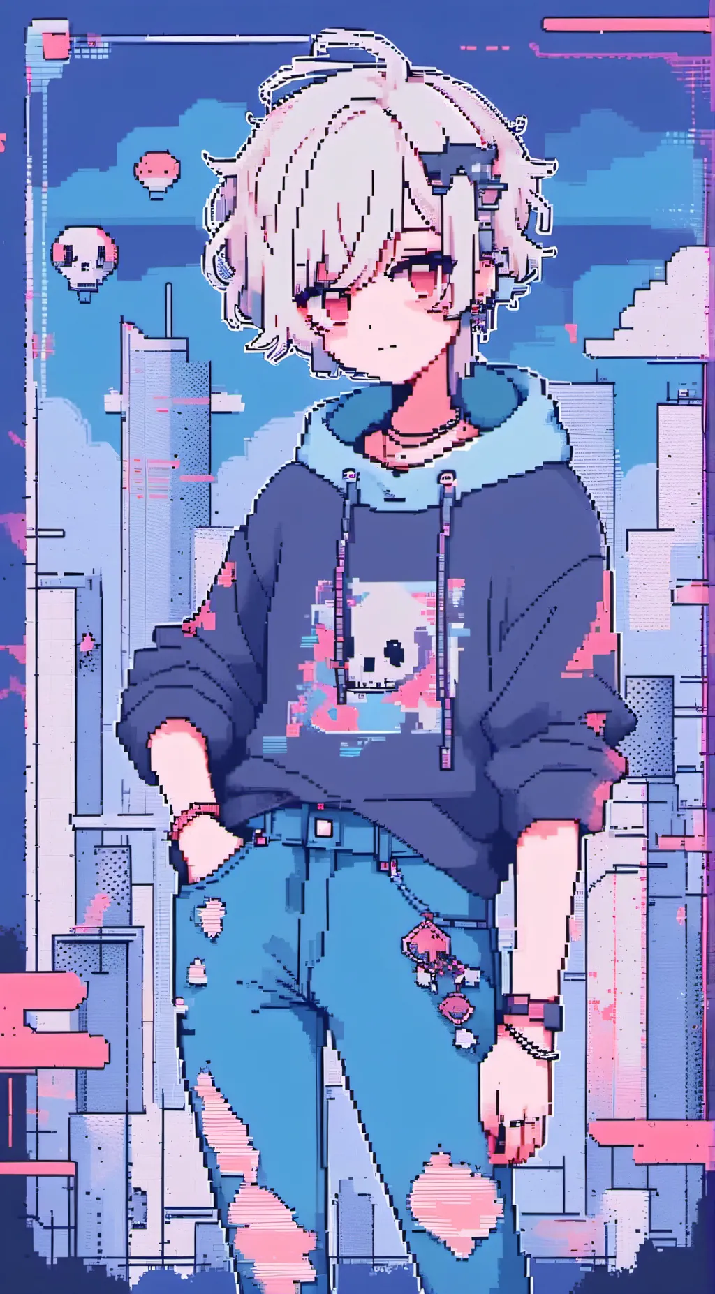 ai character: Haze background