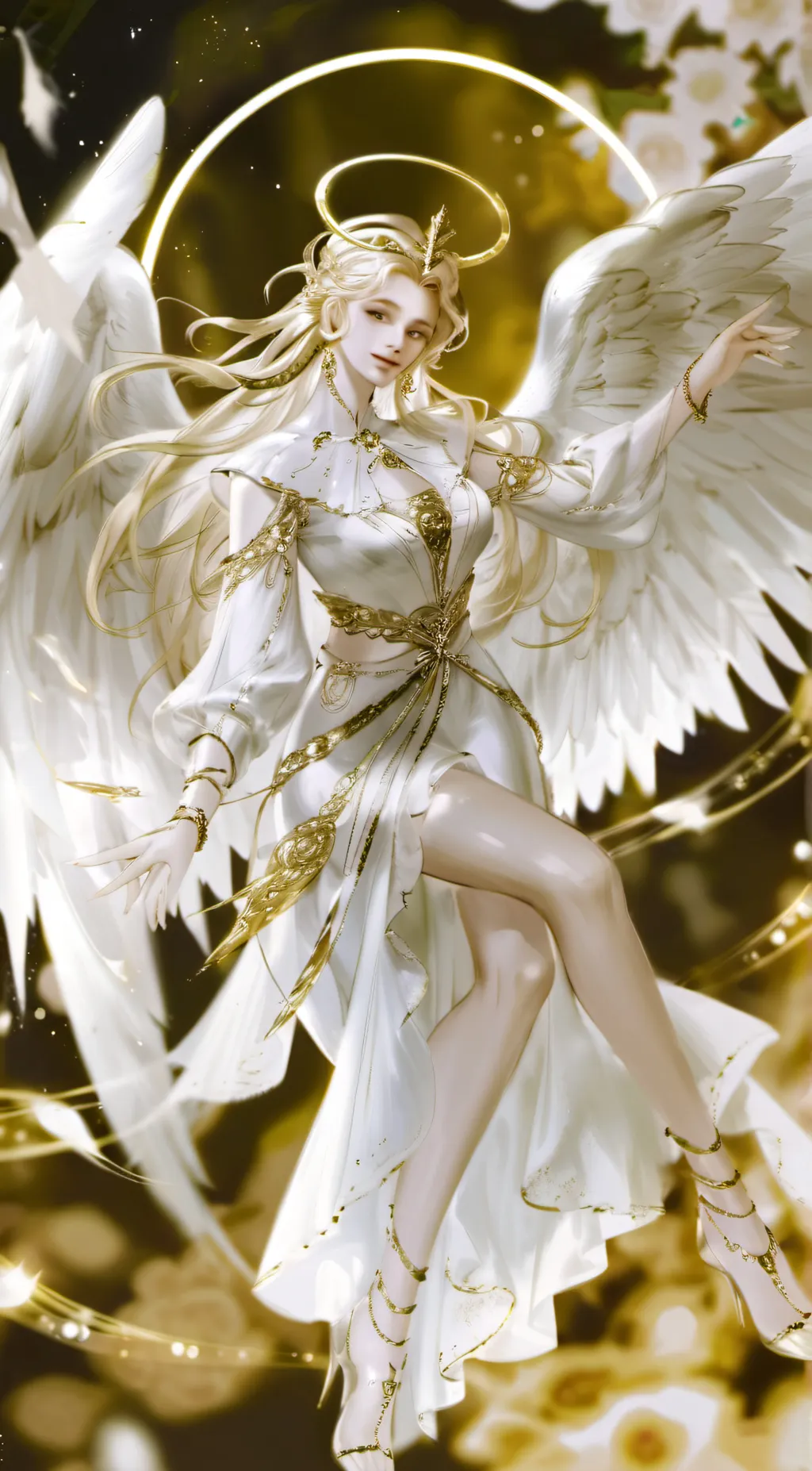 ai character: goddess Eliza  background