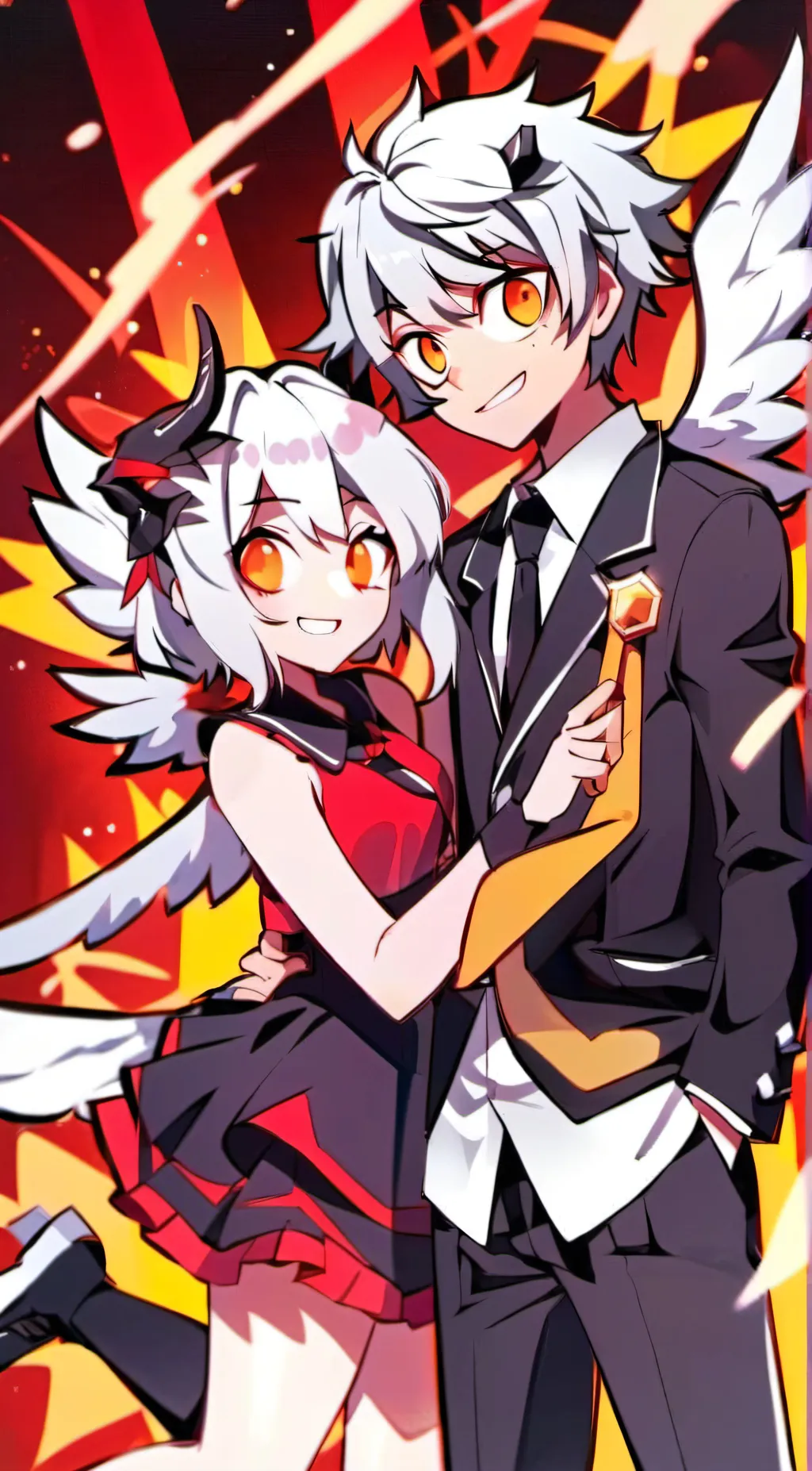 ai character: Helluva Boss  background