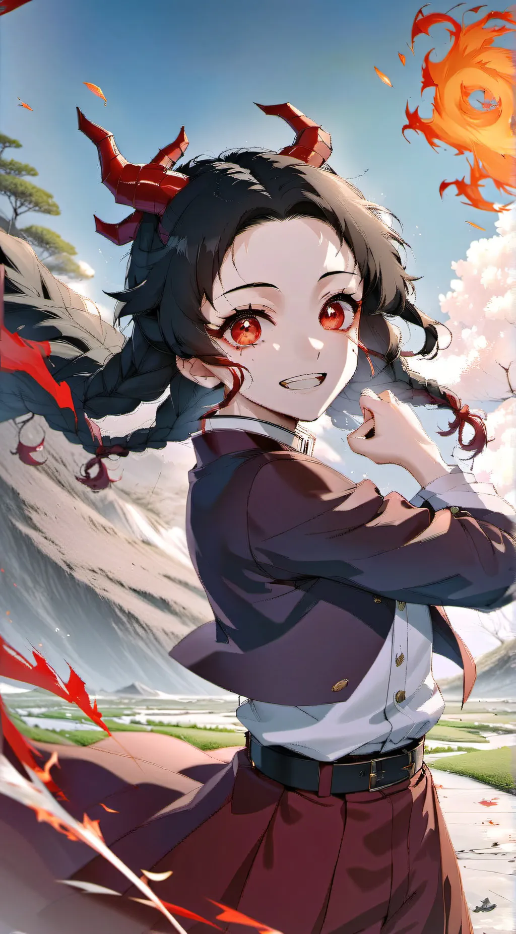 ai character: KNY background