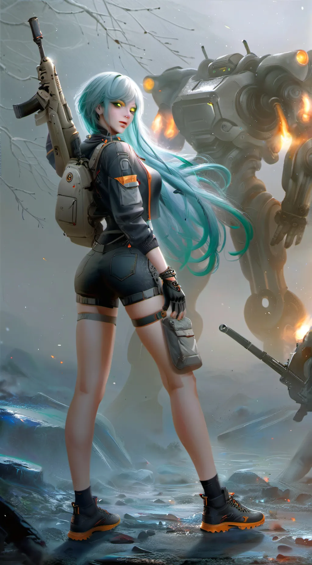 ai character: Nikki background