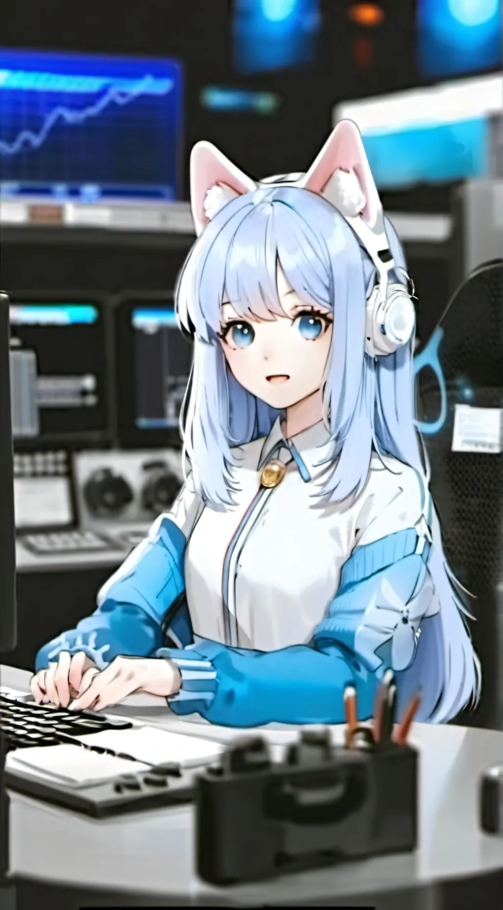 ai character: Shifty (NIKKE) background