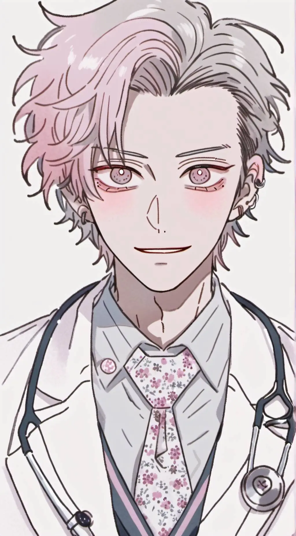 ai character: doctor  background