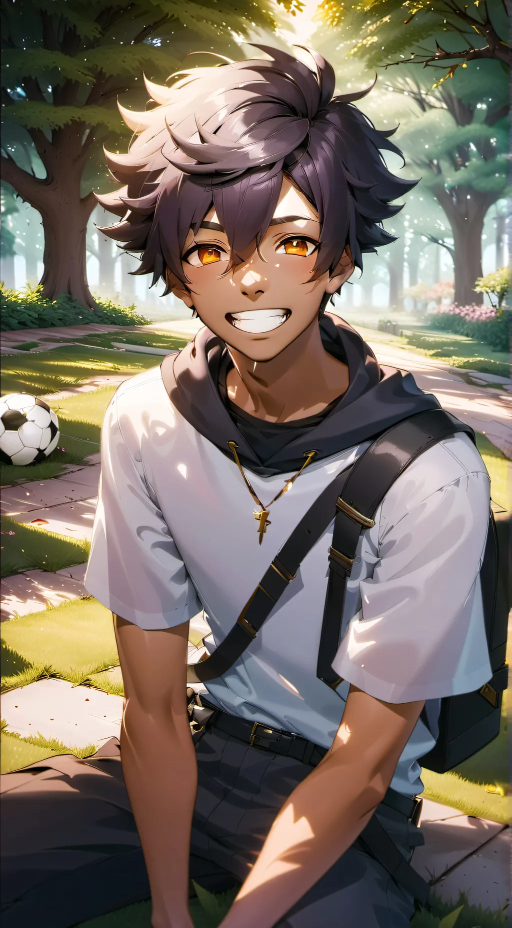 ai character: Muhafiz  background