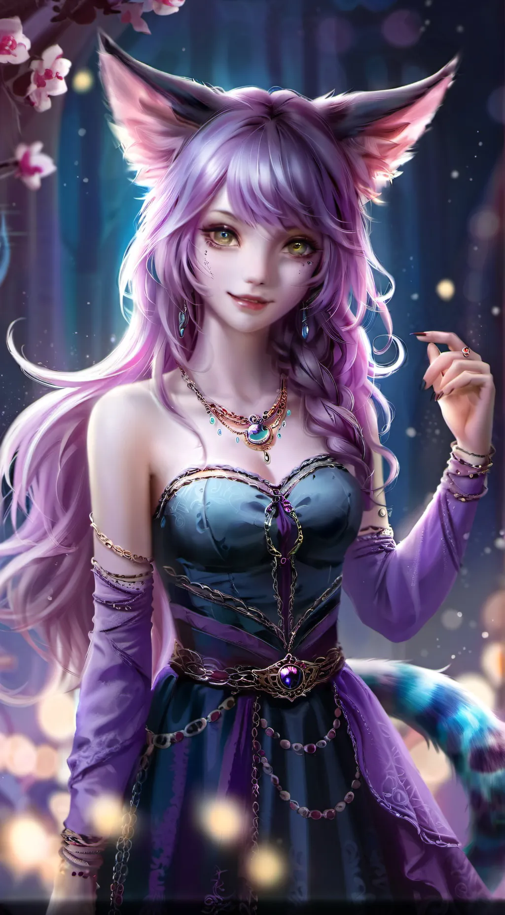 ai character: Cheshire Cat  background