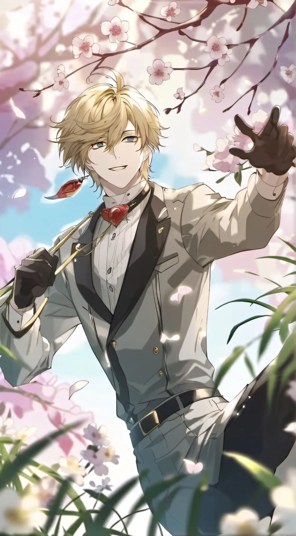ai character: Silva background