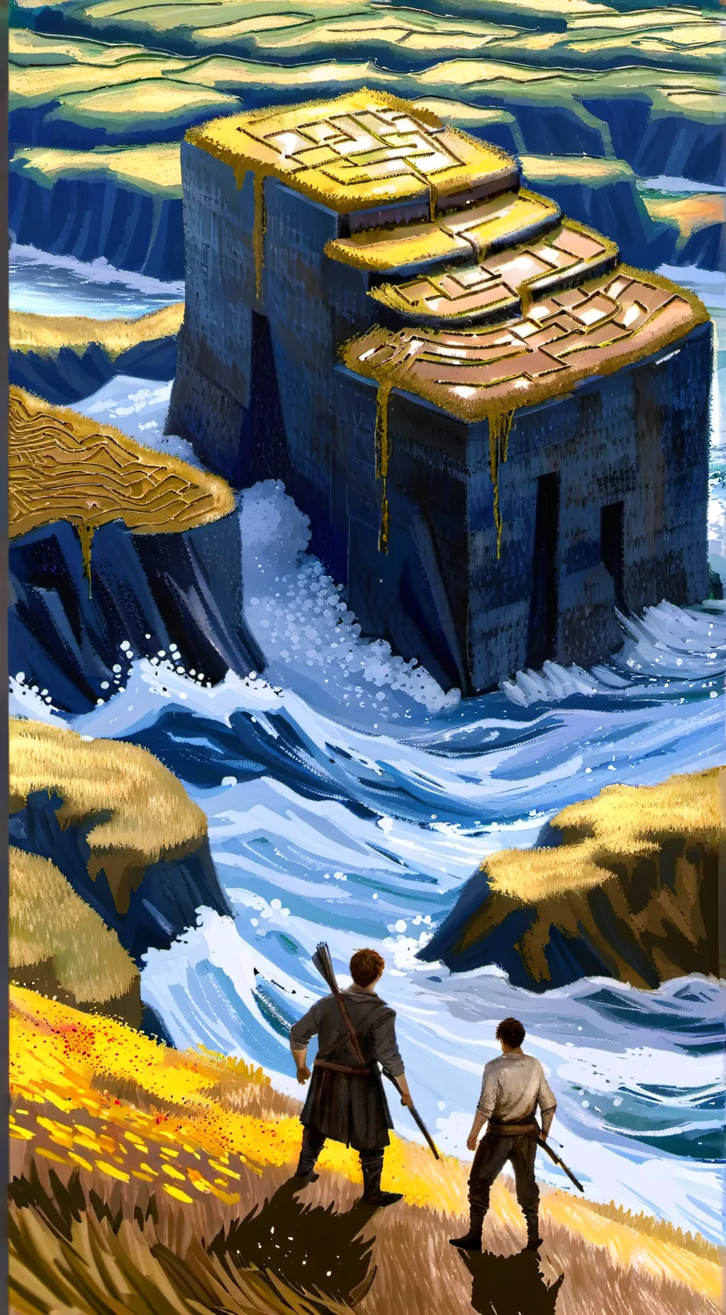 ai character: MAZE RUNNER background