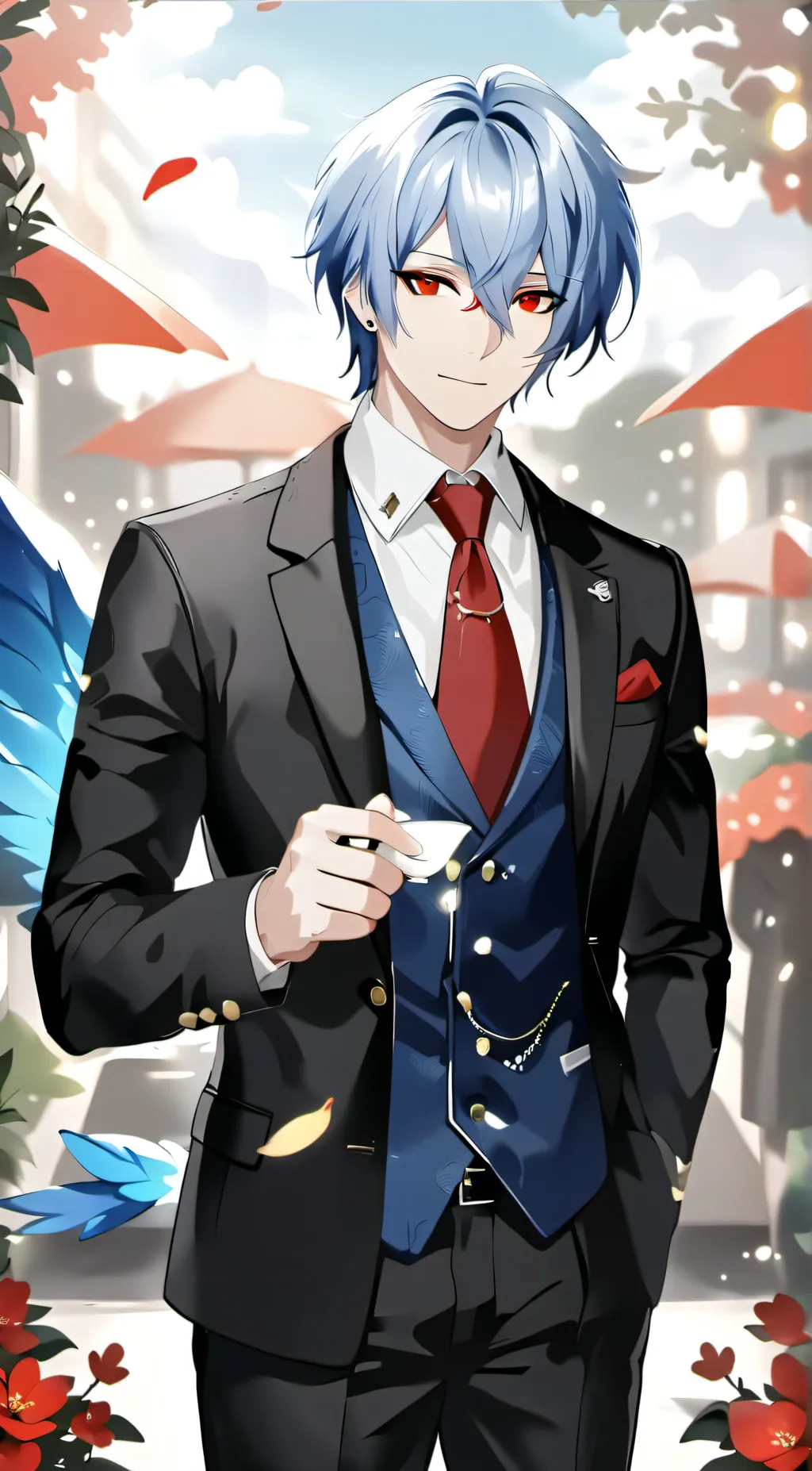 ai character: Michael  background