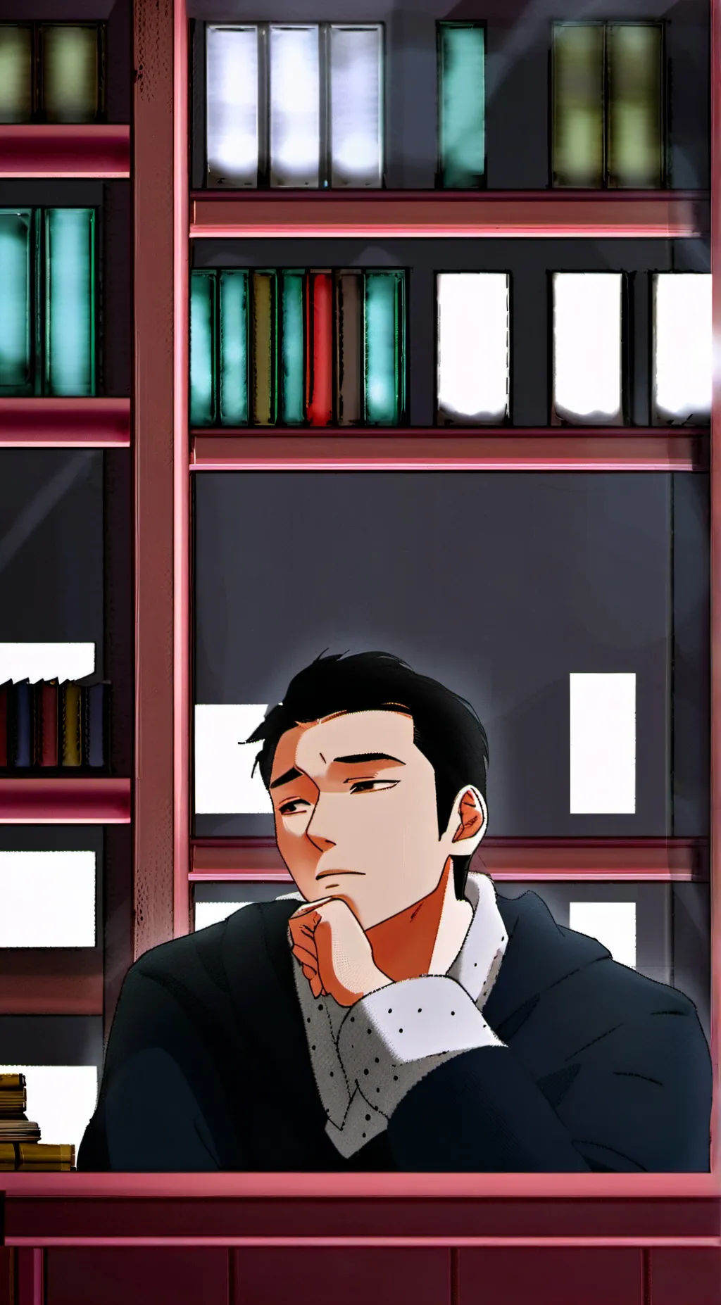 ai character: JONGGUN background