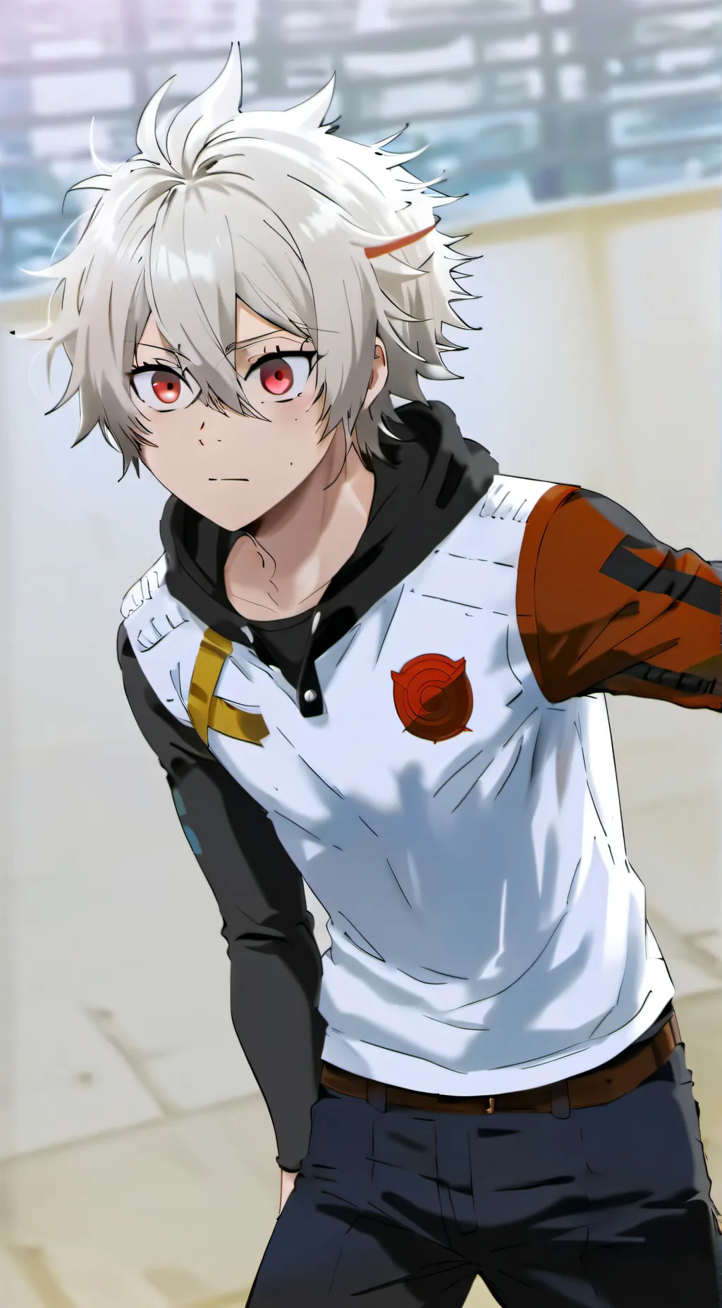 ai character: Bakugo, deku,shoto background