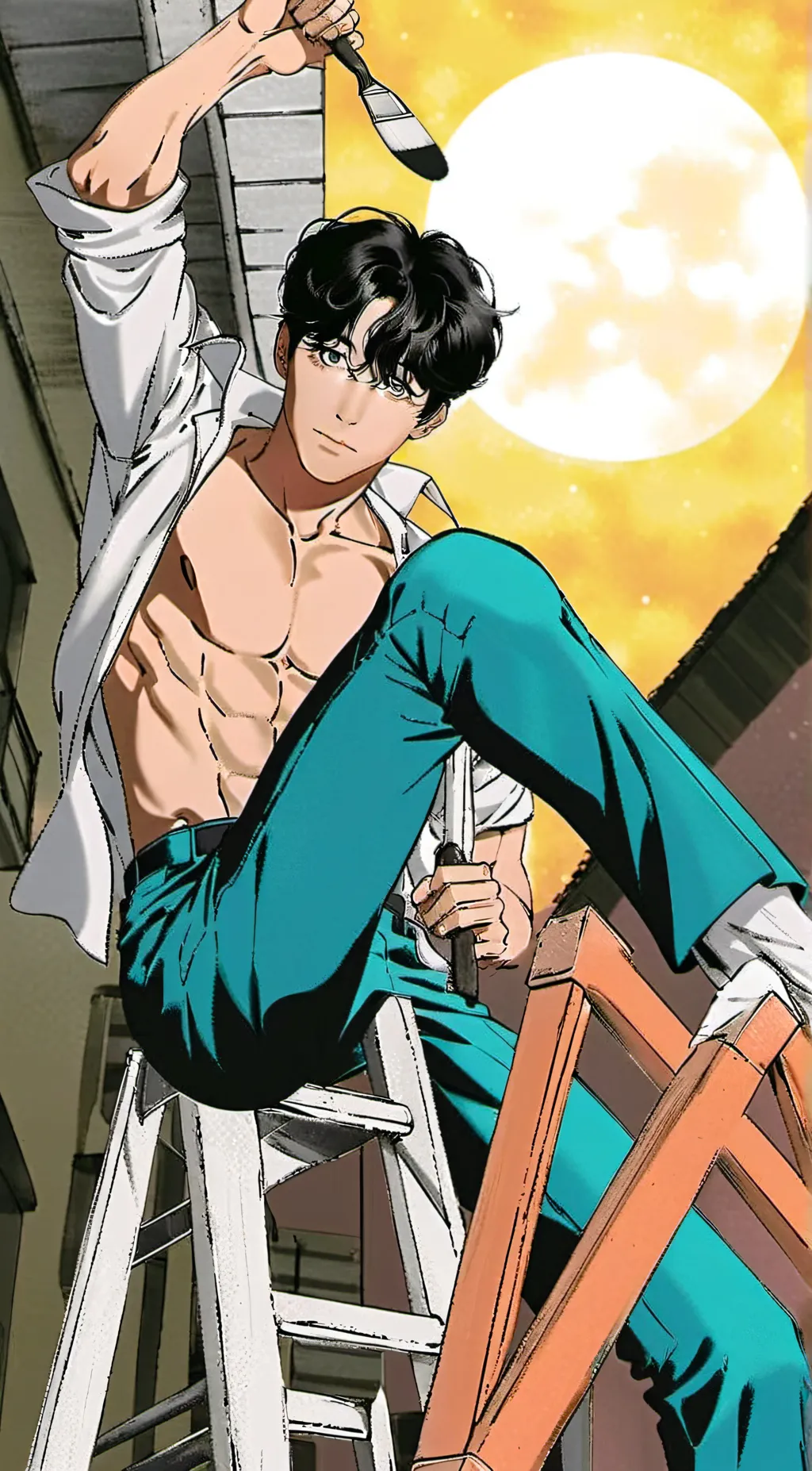 ai character: teahyung background