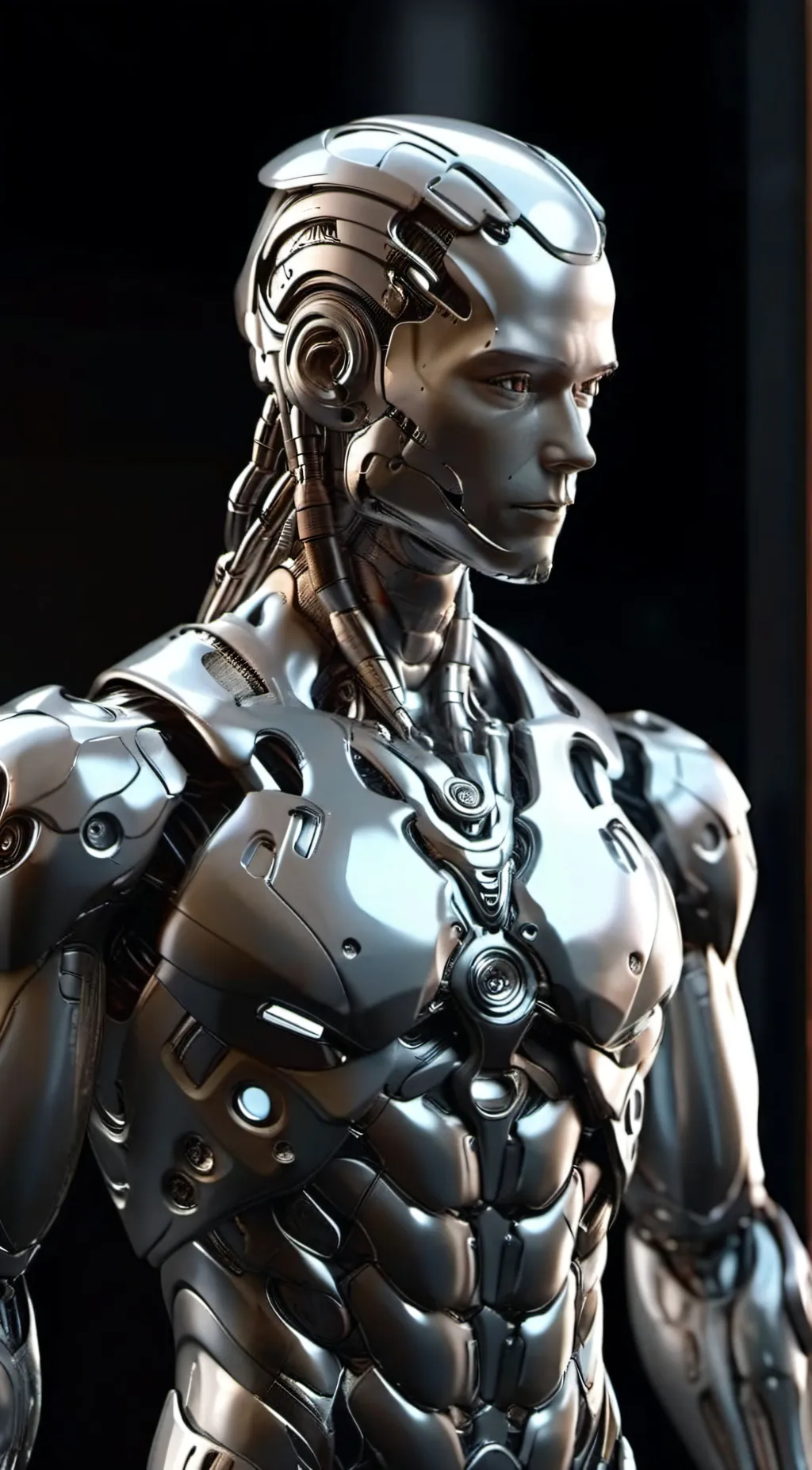ai character: Humanoid-AI background