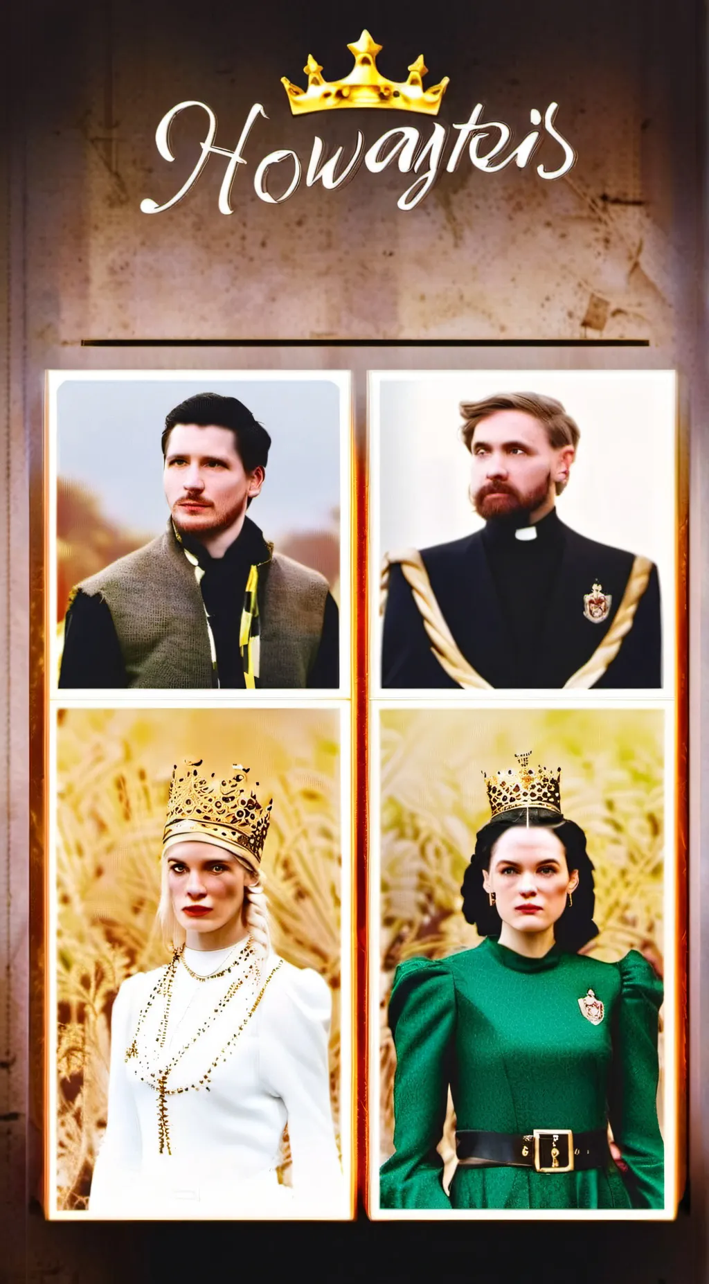 ai character: founders  Hogwarts background