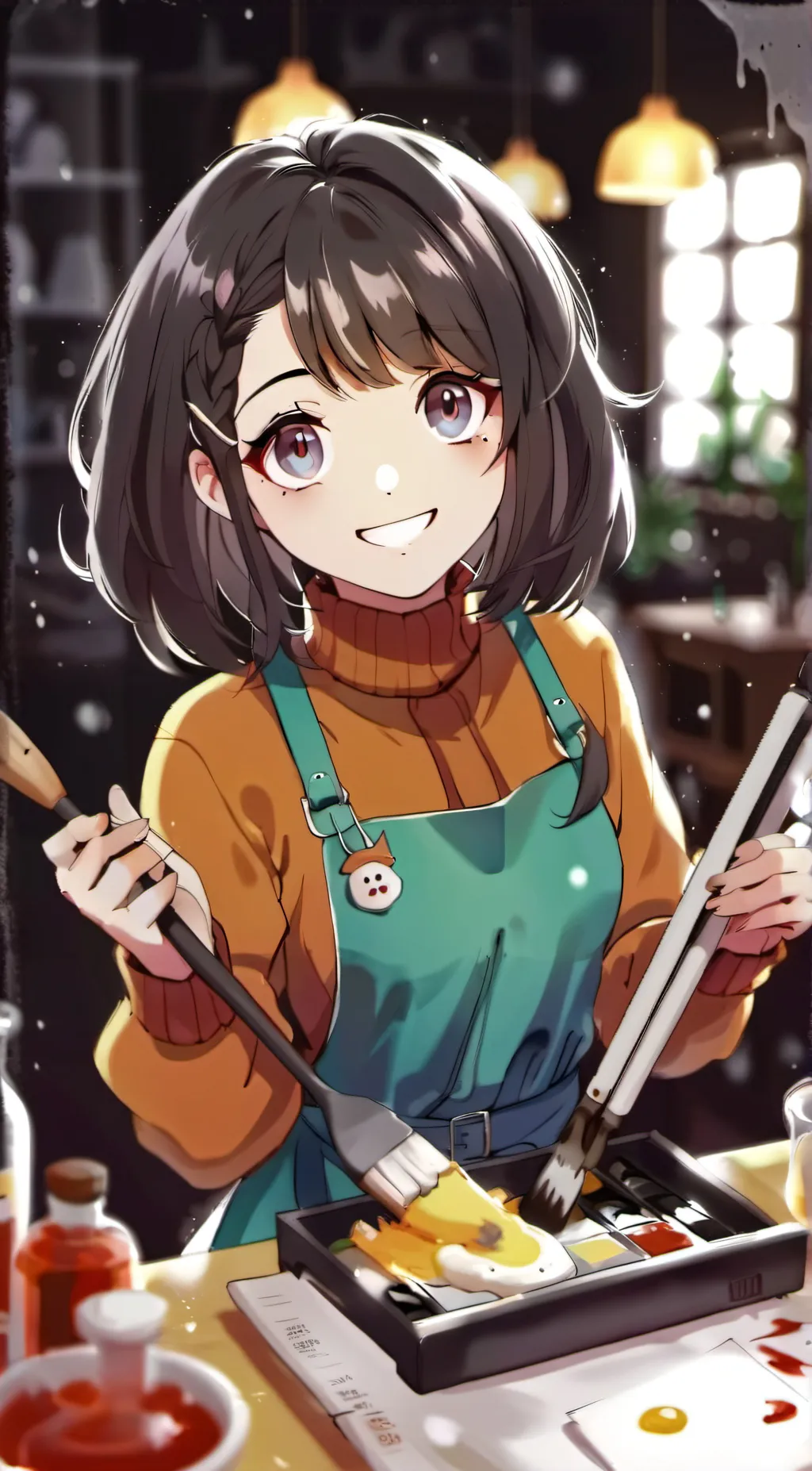 ai character: Swap! background