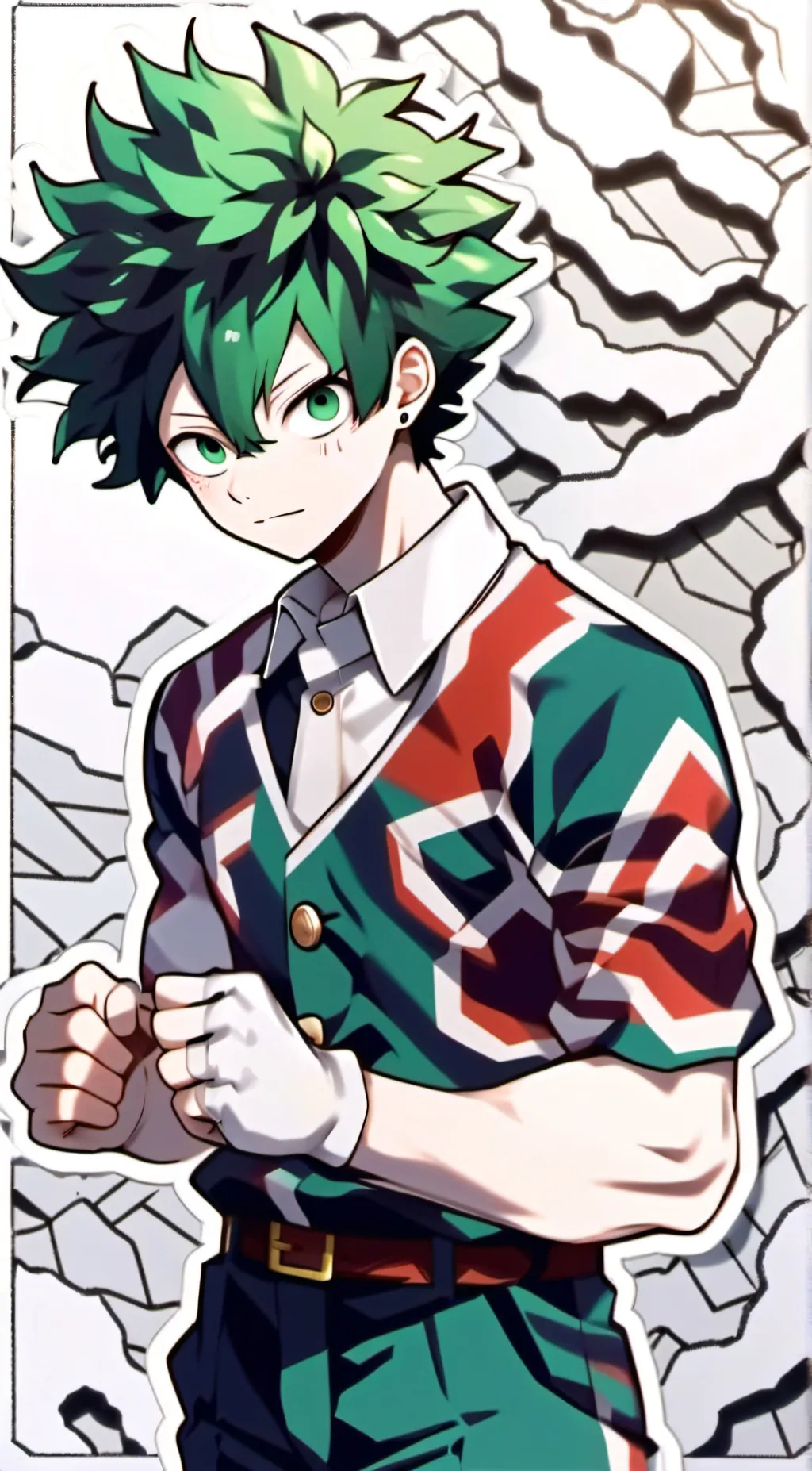 ai character: My hero academia background