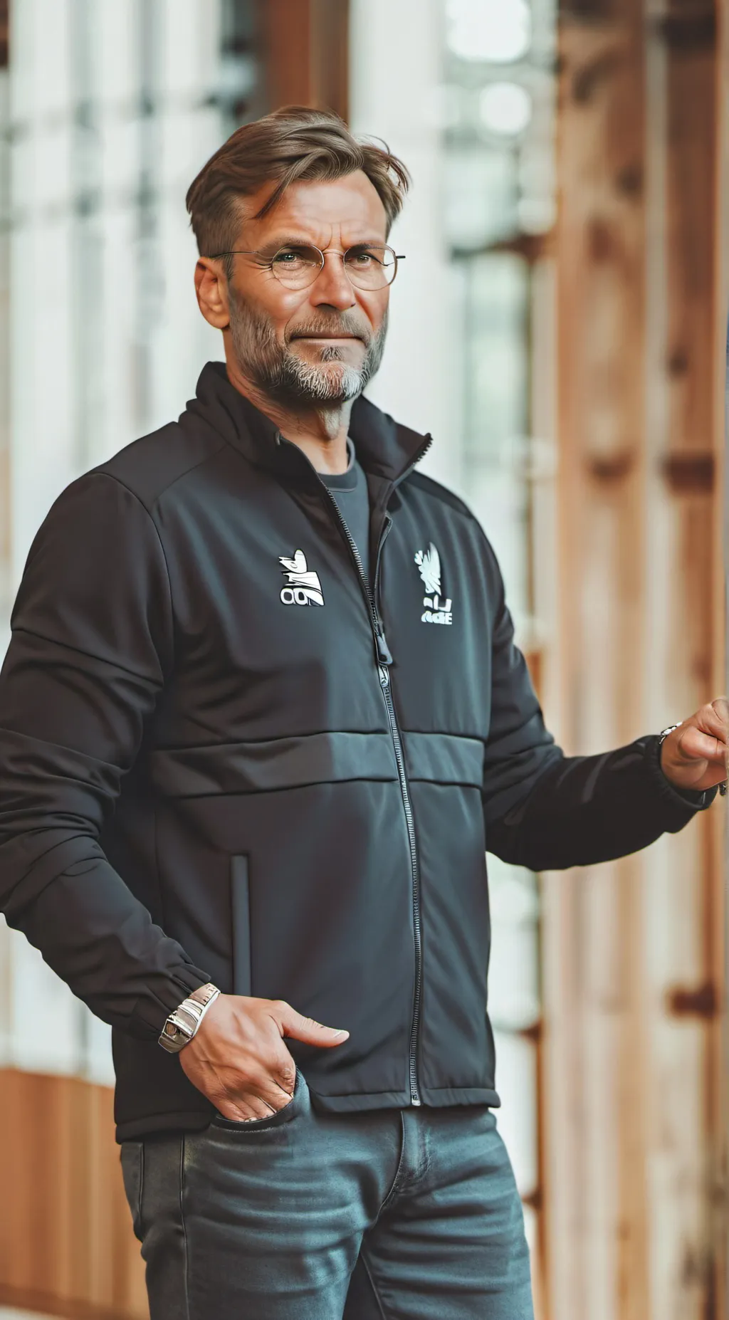 ai character: Jürgen Klopp background