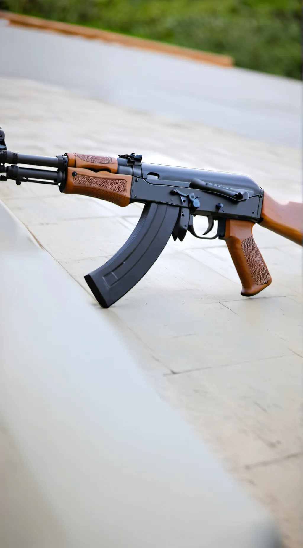 ai character: Ak-47 background