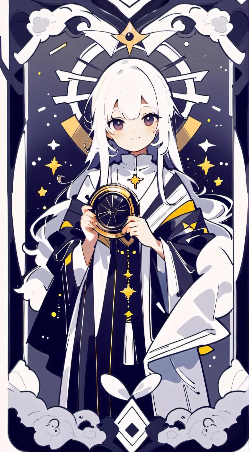 ai character: Lorainne The Meric background