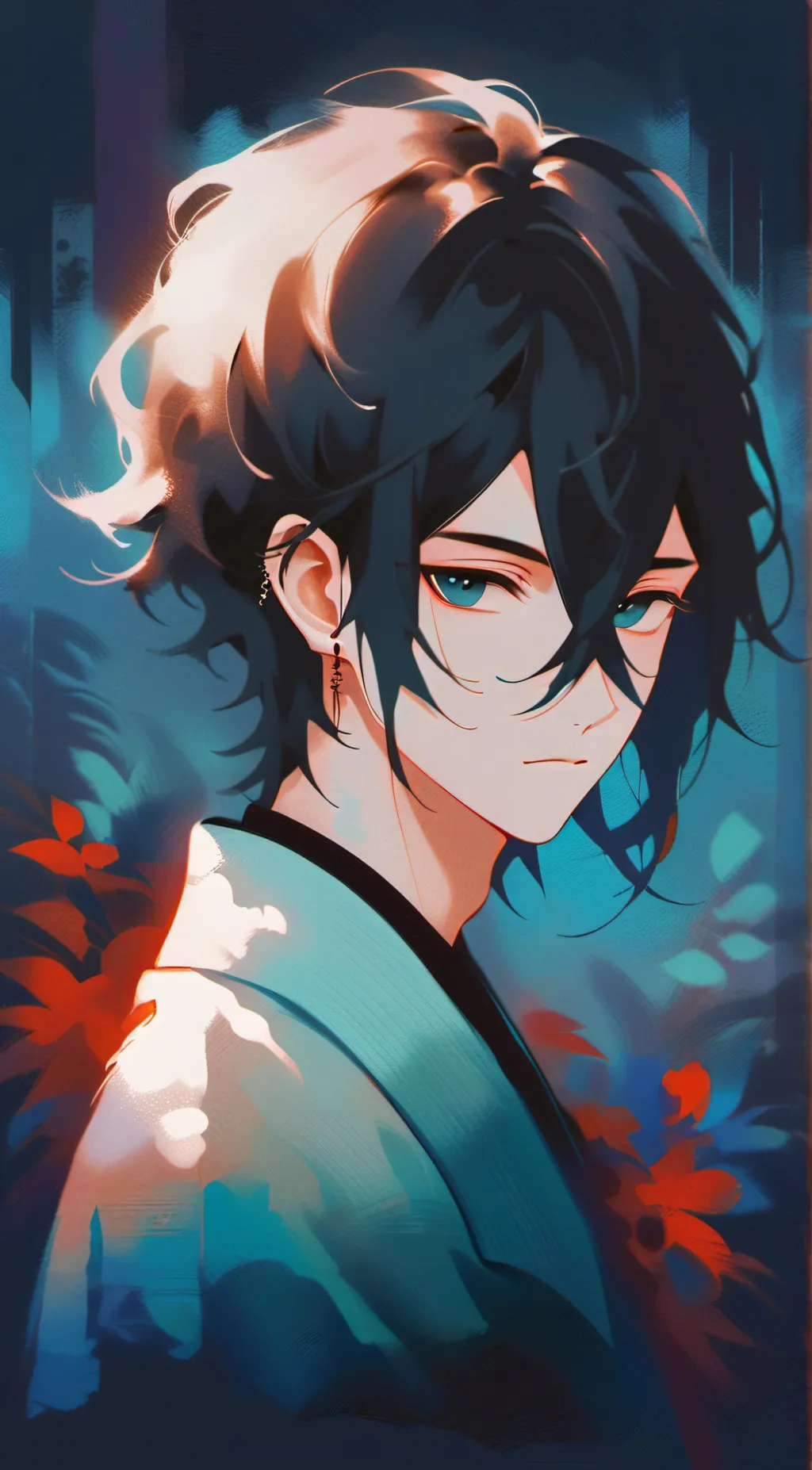 ai character: Zero background