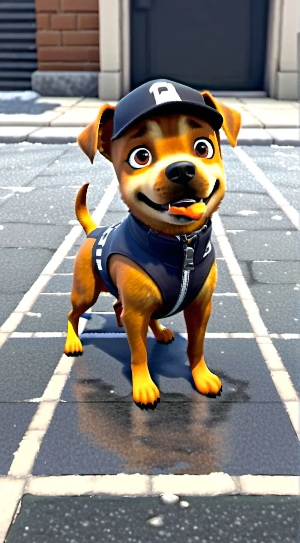 ai character: Sky background