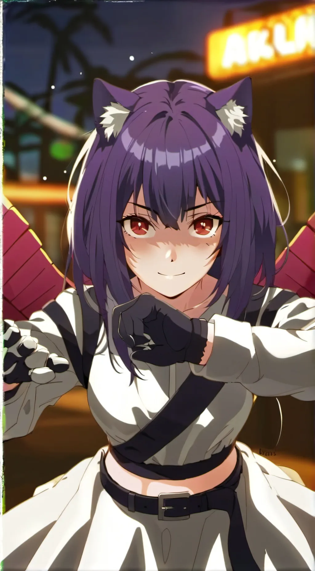 ai character: kaya background
