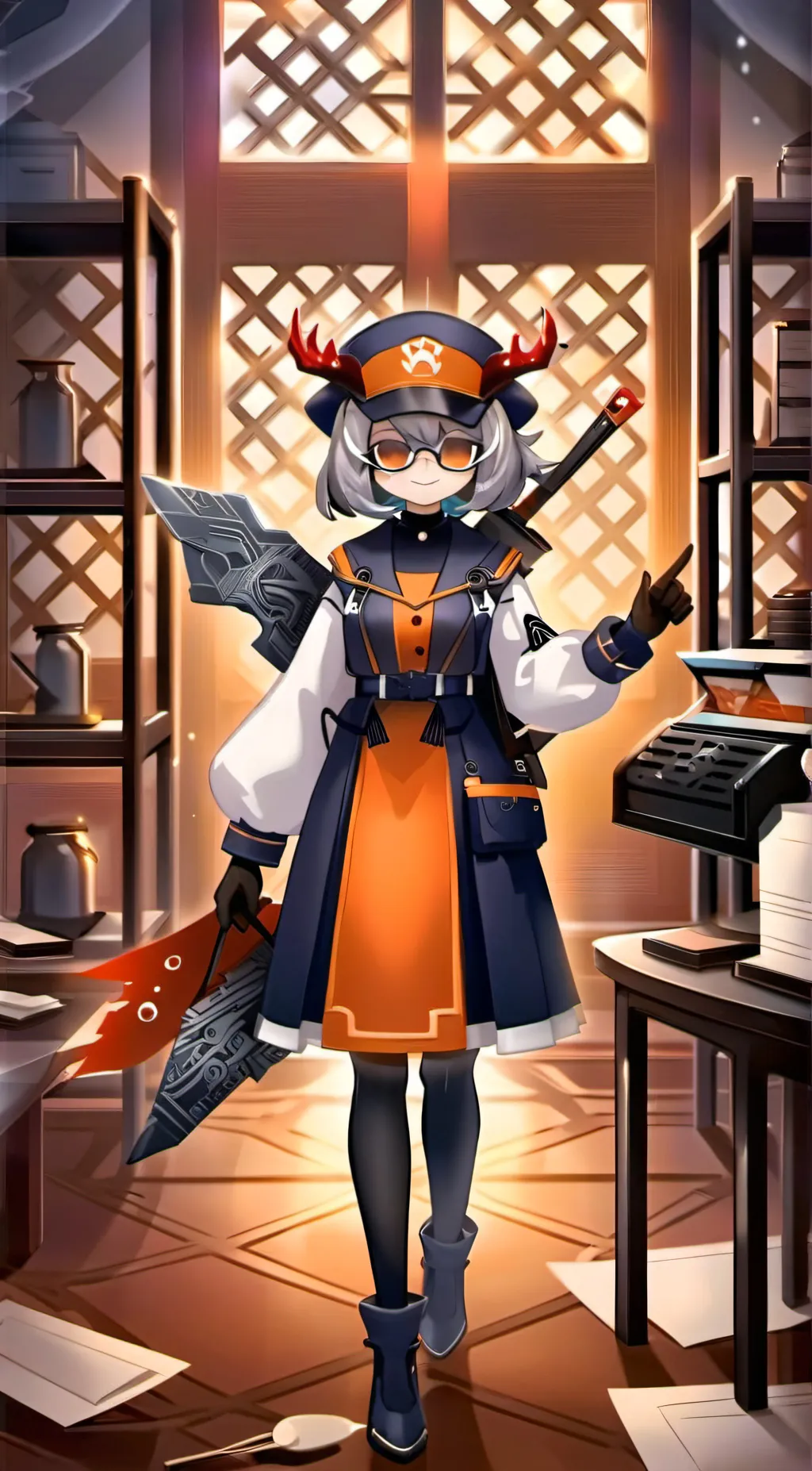 ai character: v background
